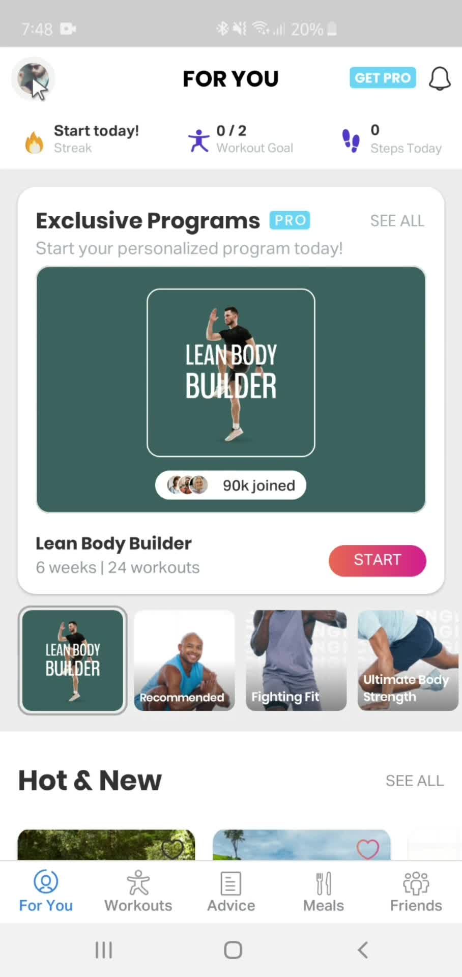 Logging your weight on FitOn video thumbnail