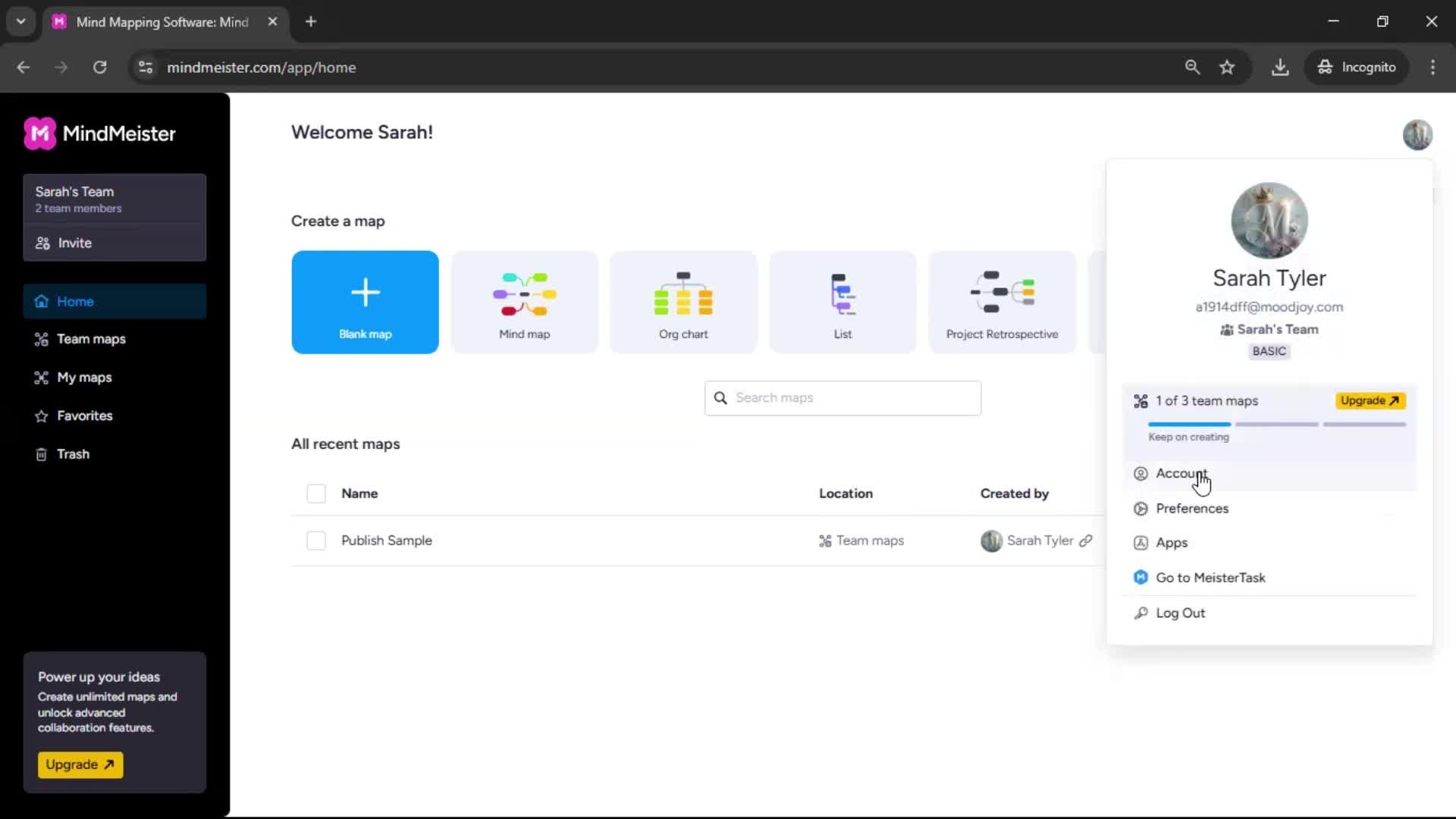 Adding billing address screenshot