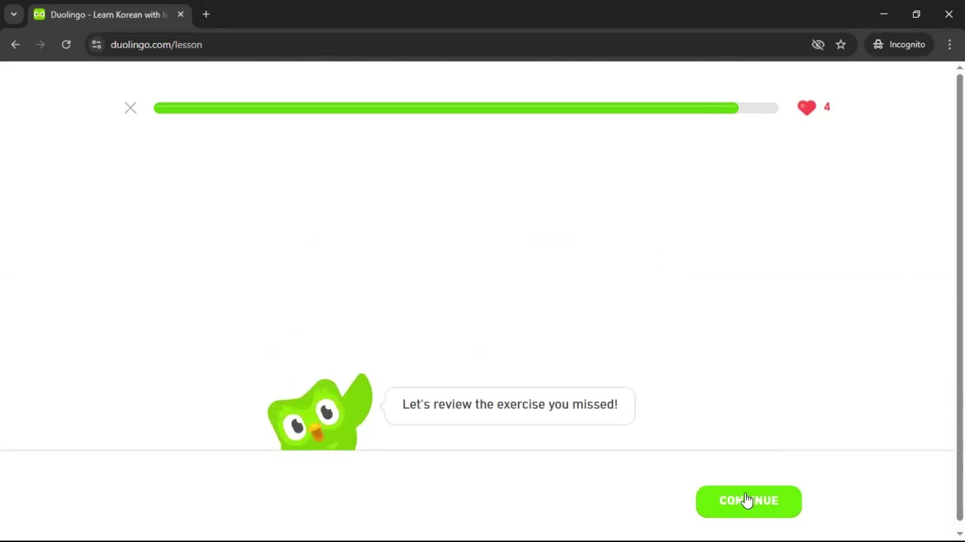 Adding a course screenshot