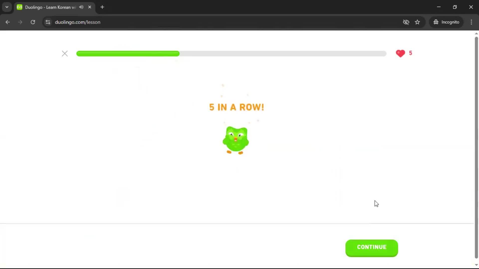 Adding a course screenshot