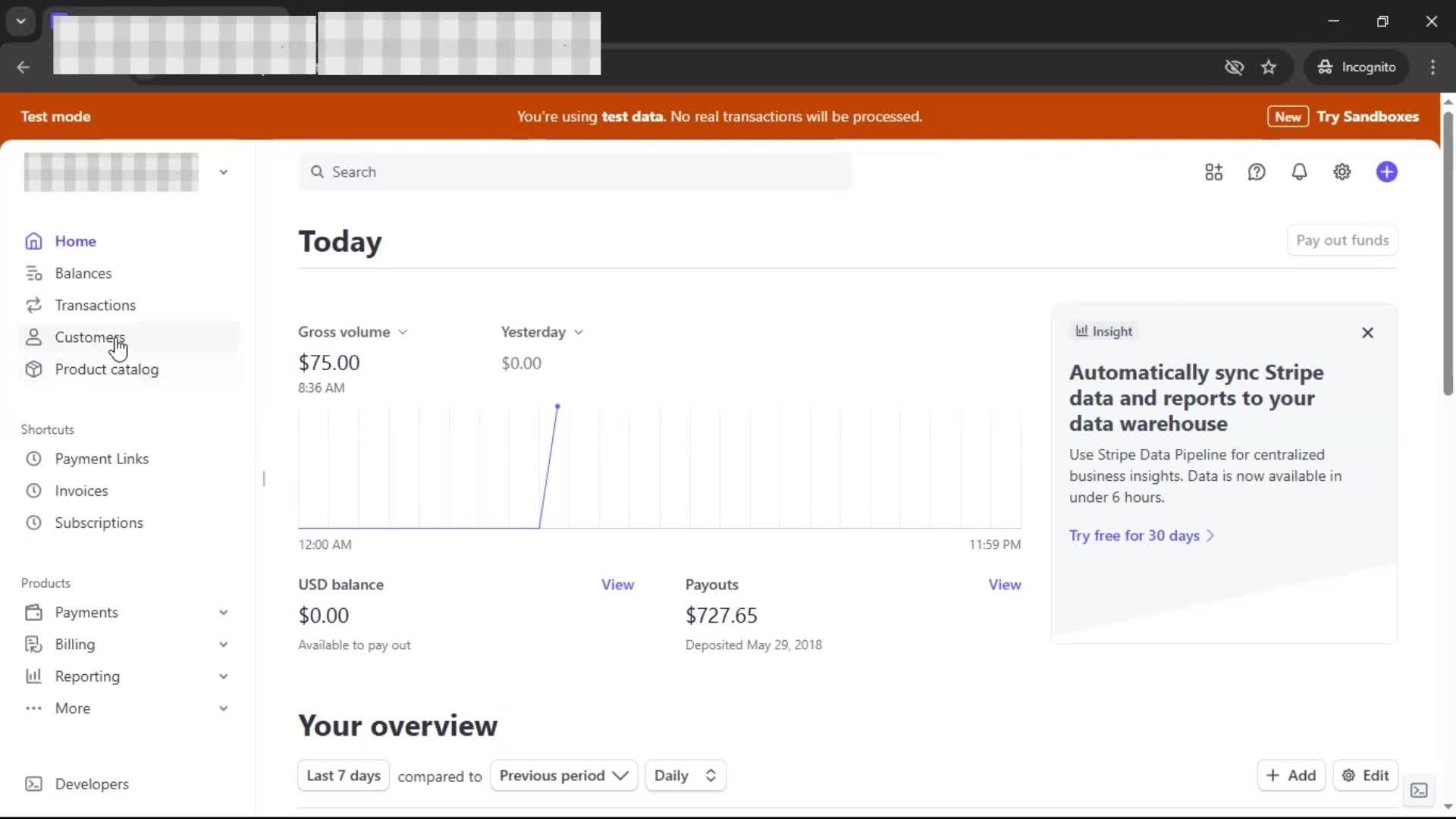 Adding a customer on Stripe video thumbnail