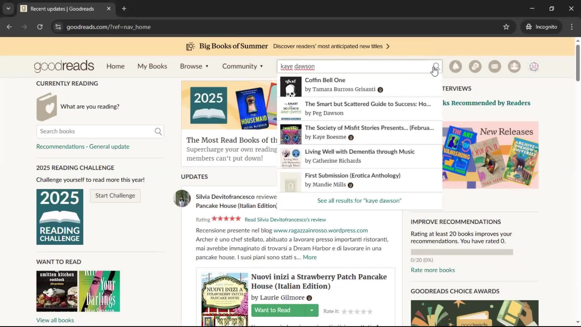 Adding a friend screenshot