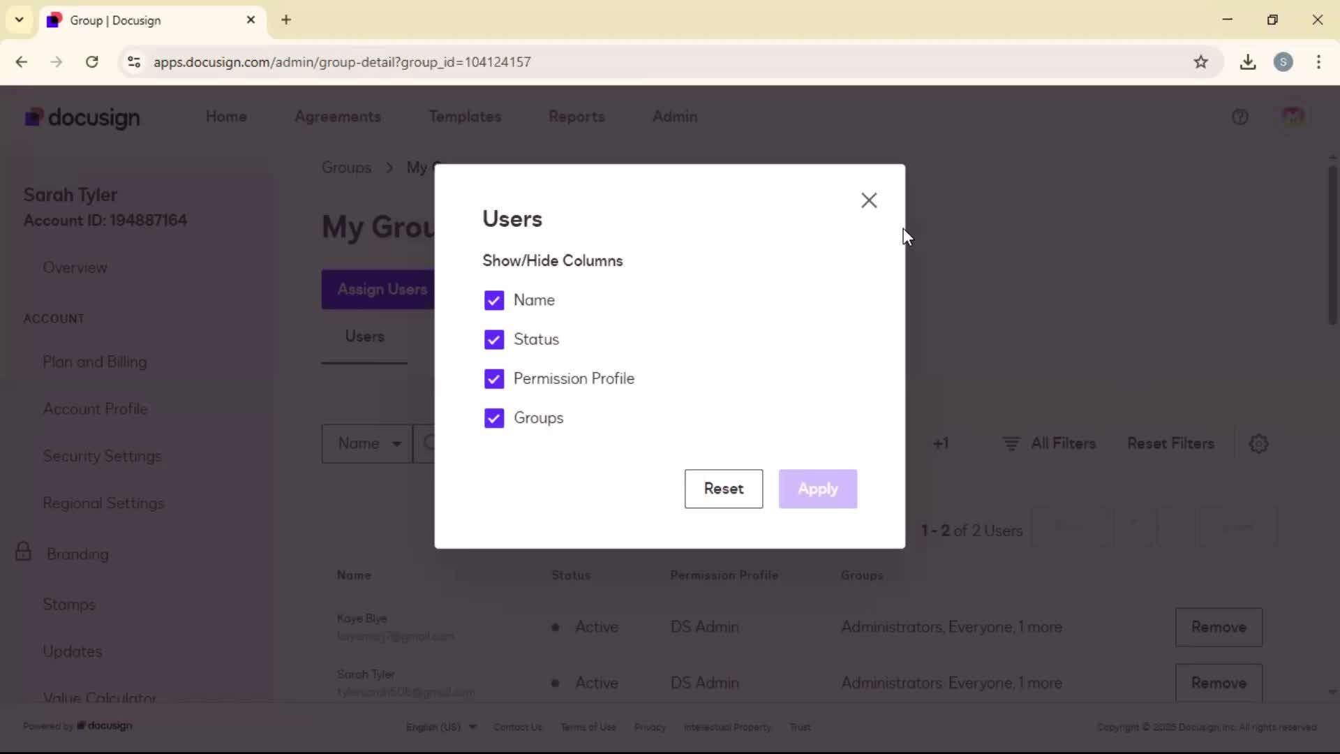 Creating a group screenshot
