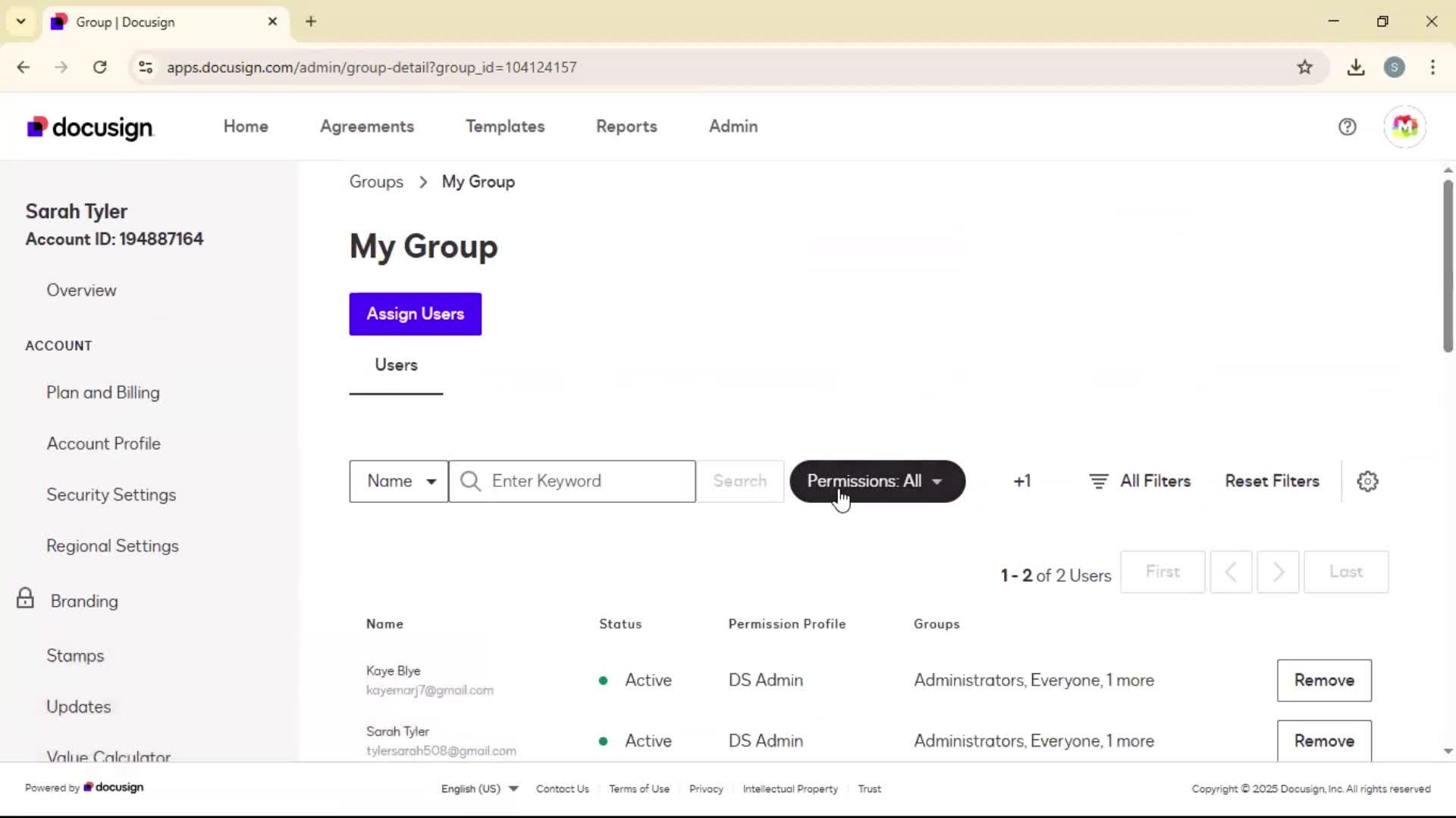 Creating a group on Docusign video thumbnail