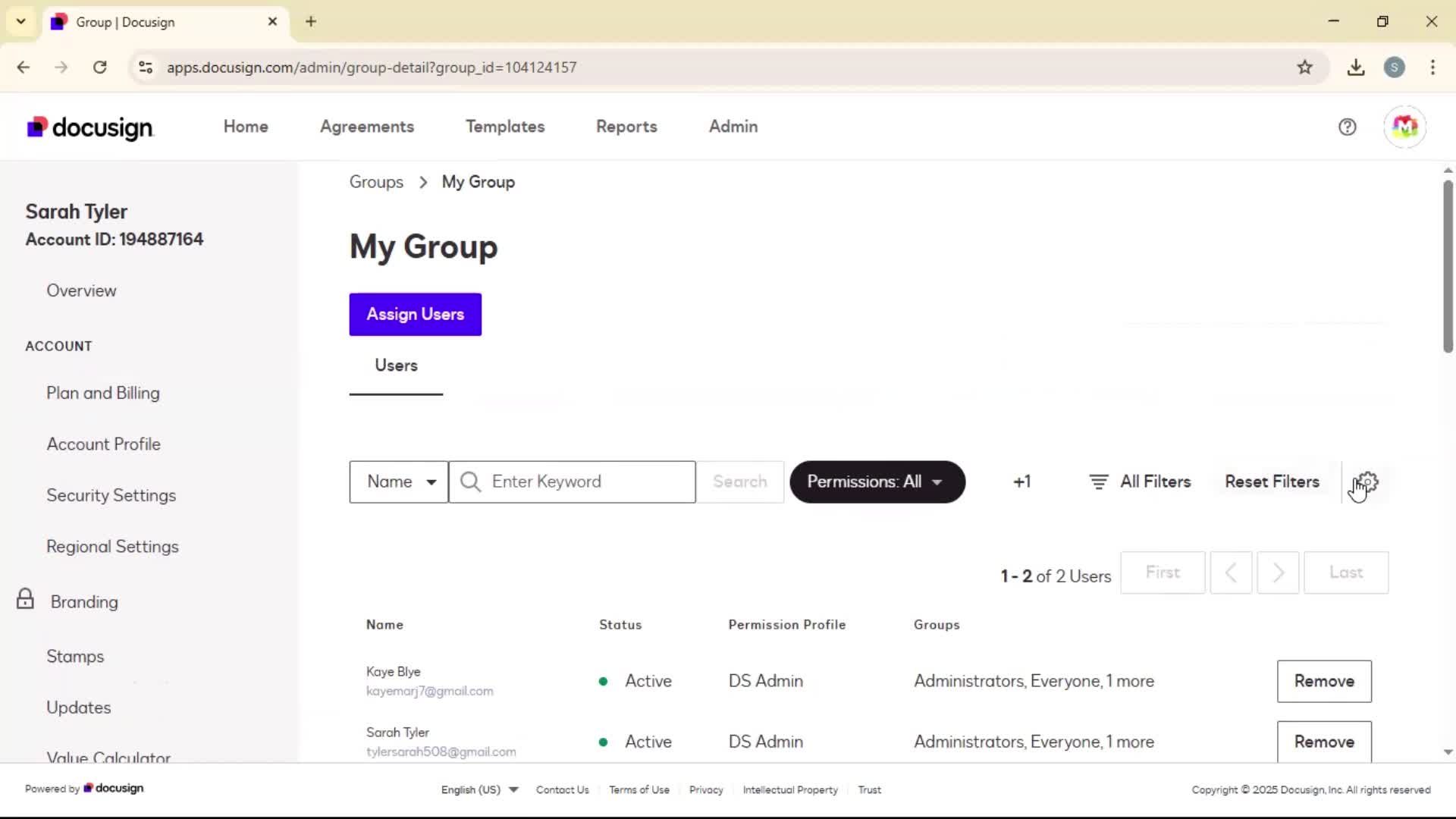 Creating a group on Docusign video thumbnail
