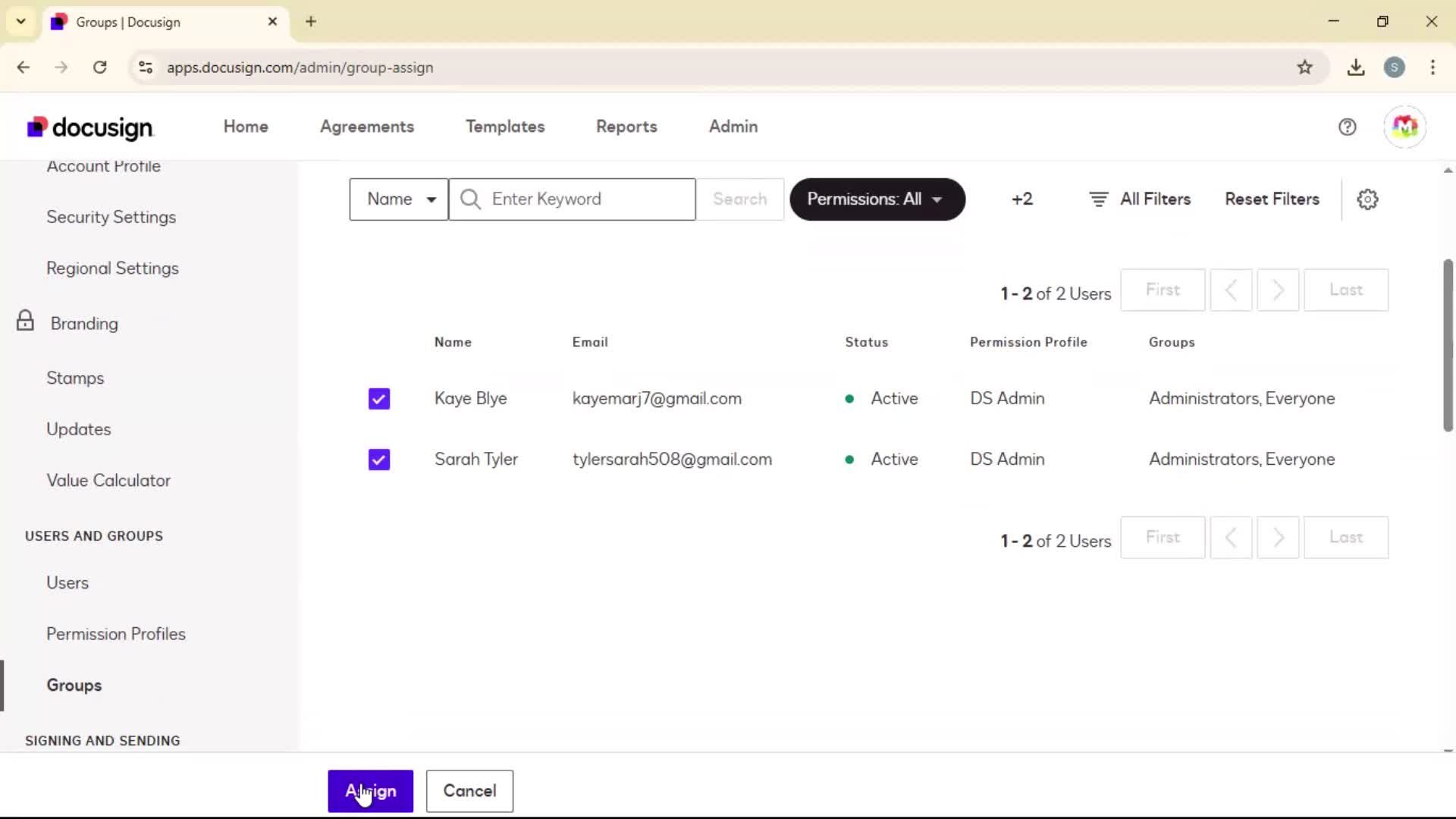 Creating a group screenshot