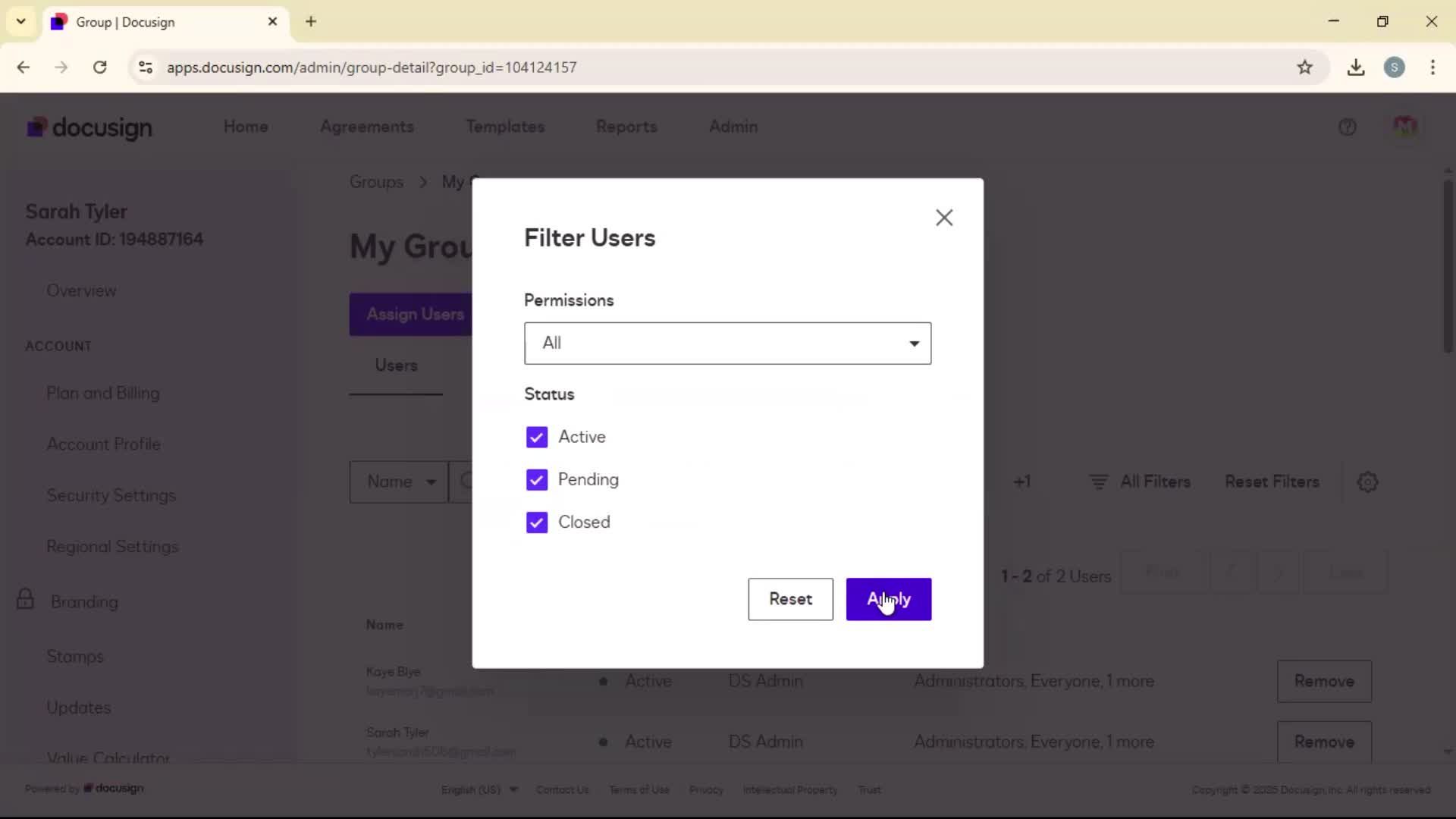 Creating a group screenshot