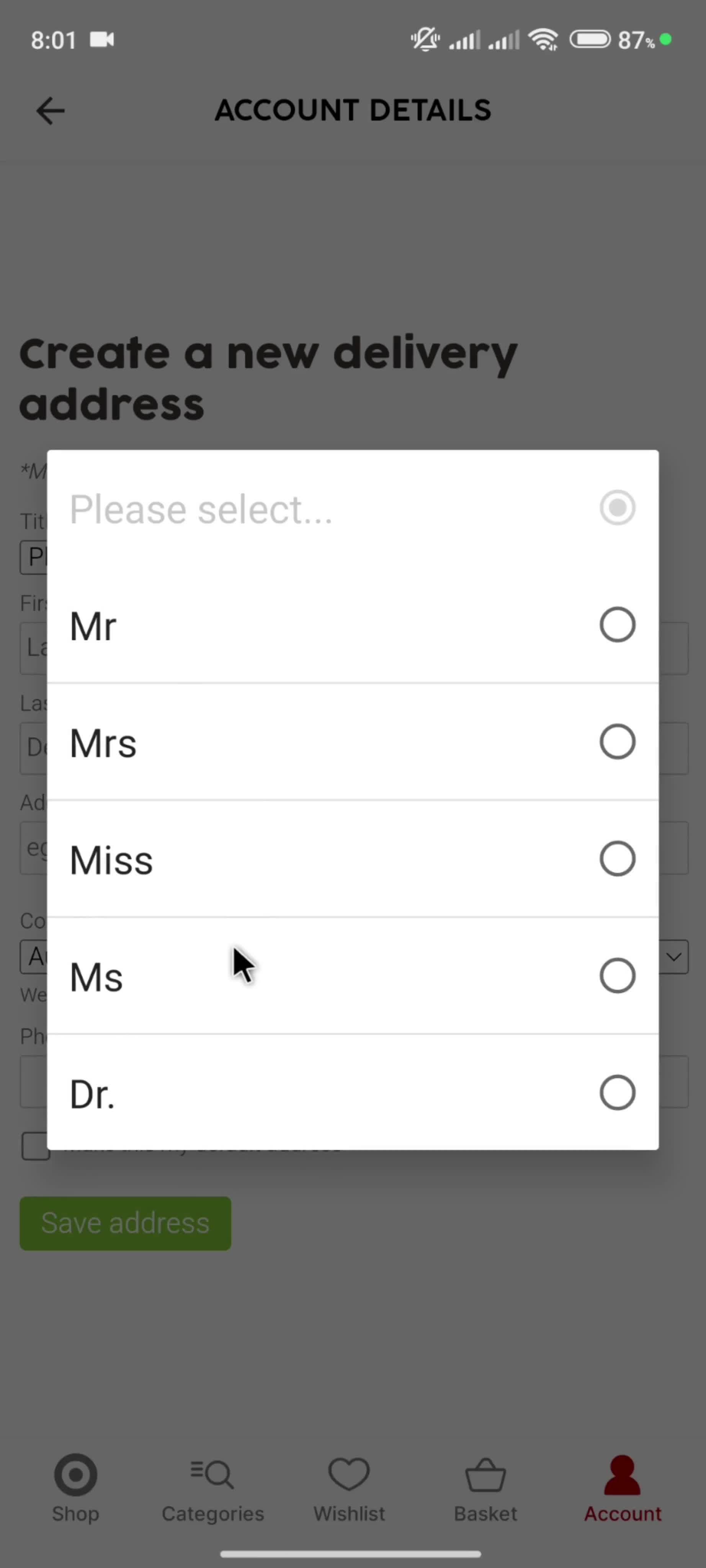 Adding an address on Target video thumbnail