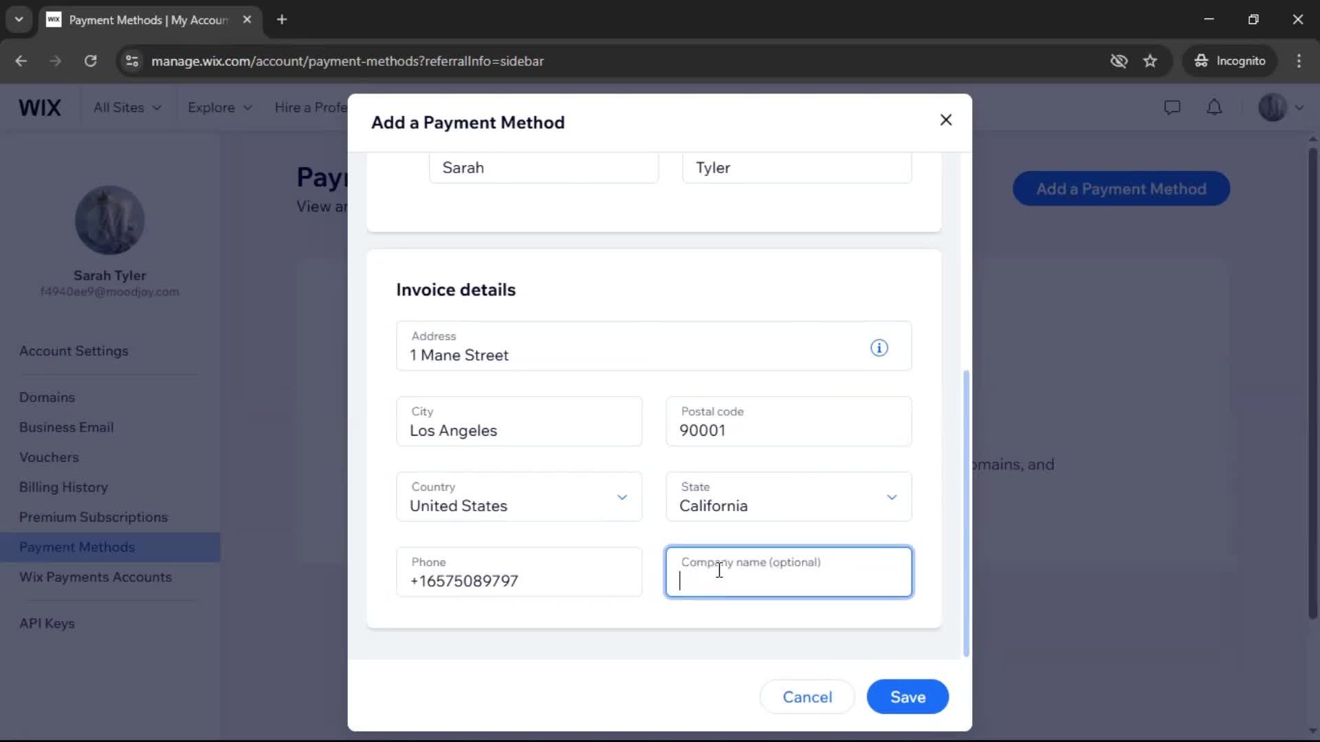 Adding a payment method on Wix video thumbnail