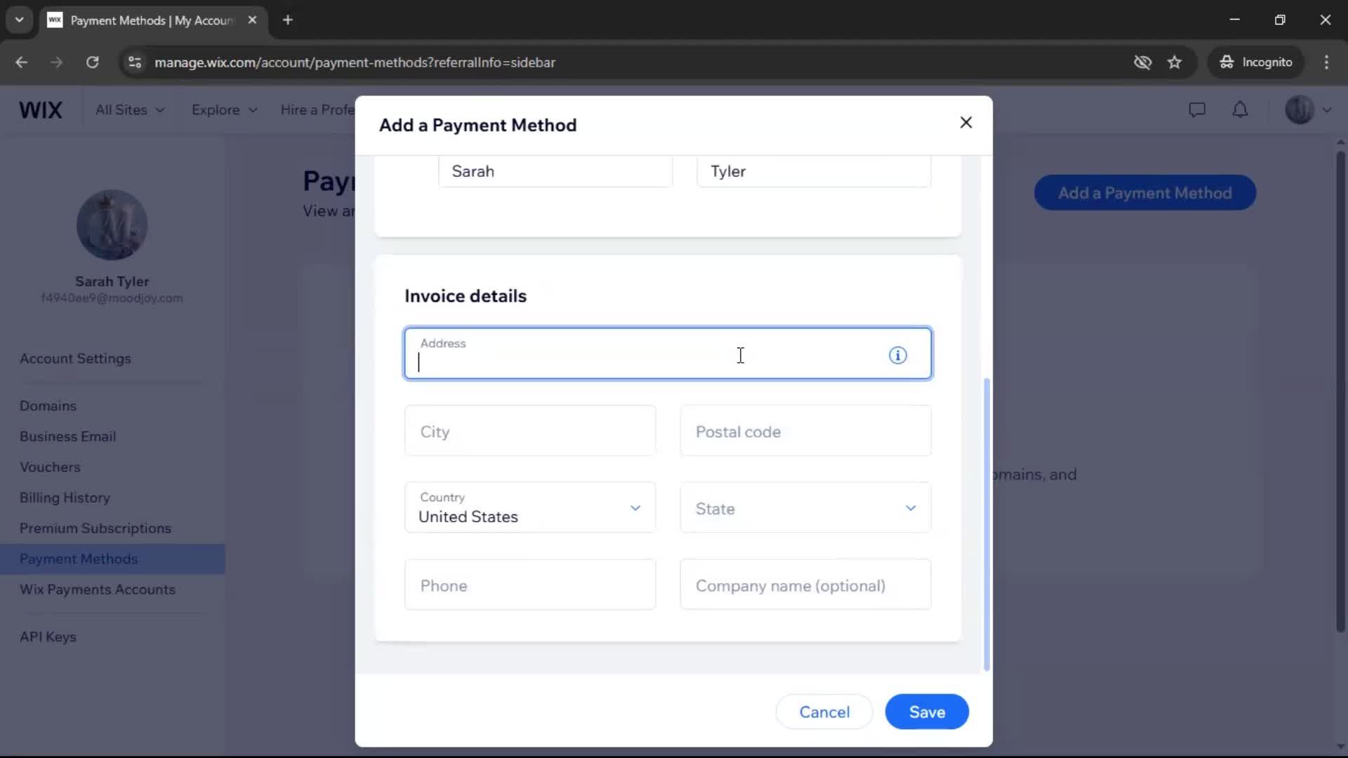 Adding a payment method on Wix video thumbnail