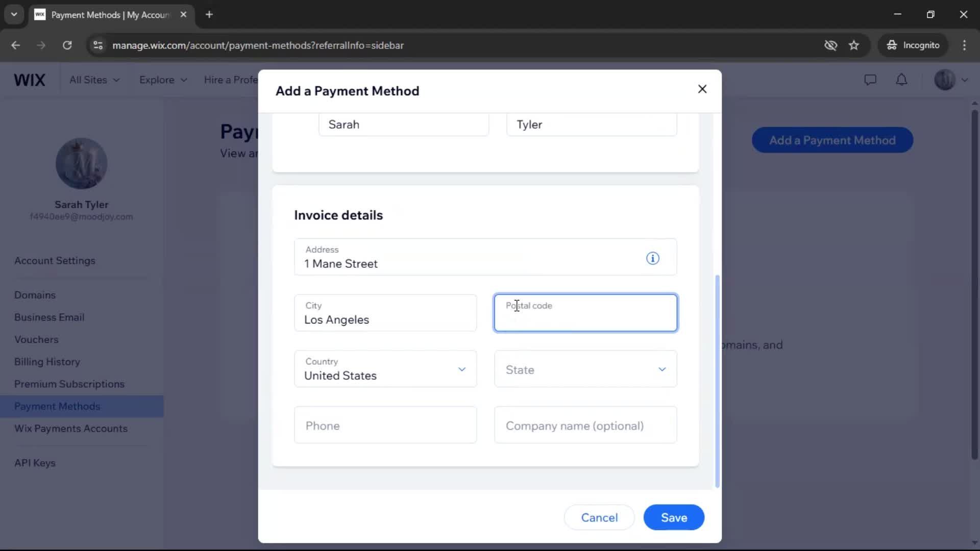 Adding a payment method on Wix video thumbnail