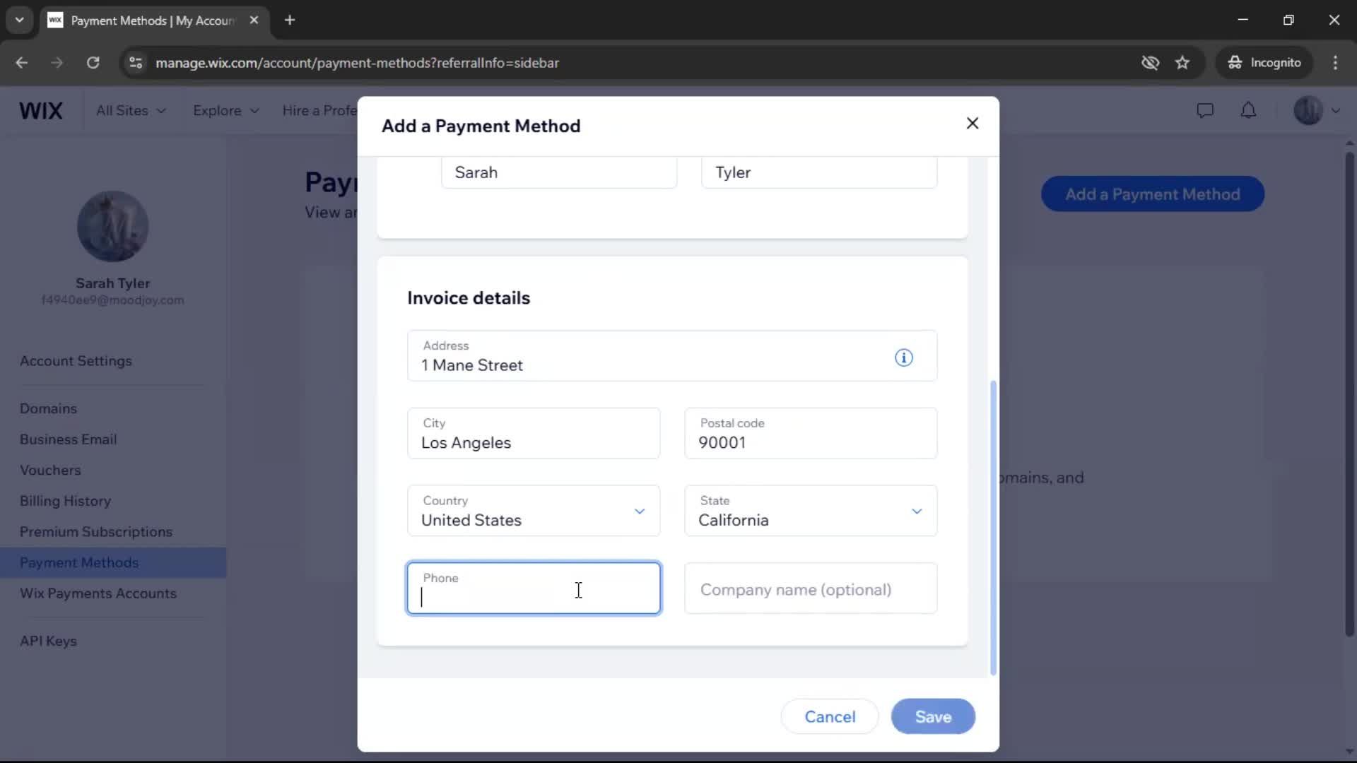 Adding a payment method on Wix video thumbnail