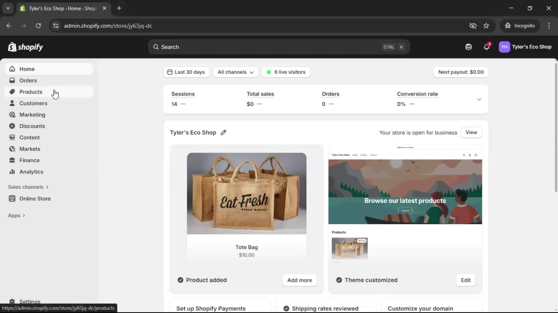 Adding a product on Shopify video thumbnail