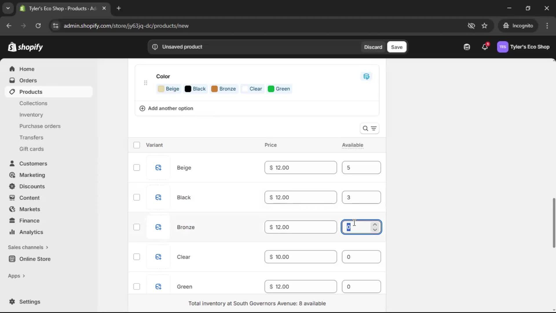 Adding a product screenshot