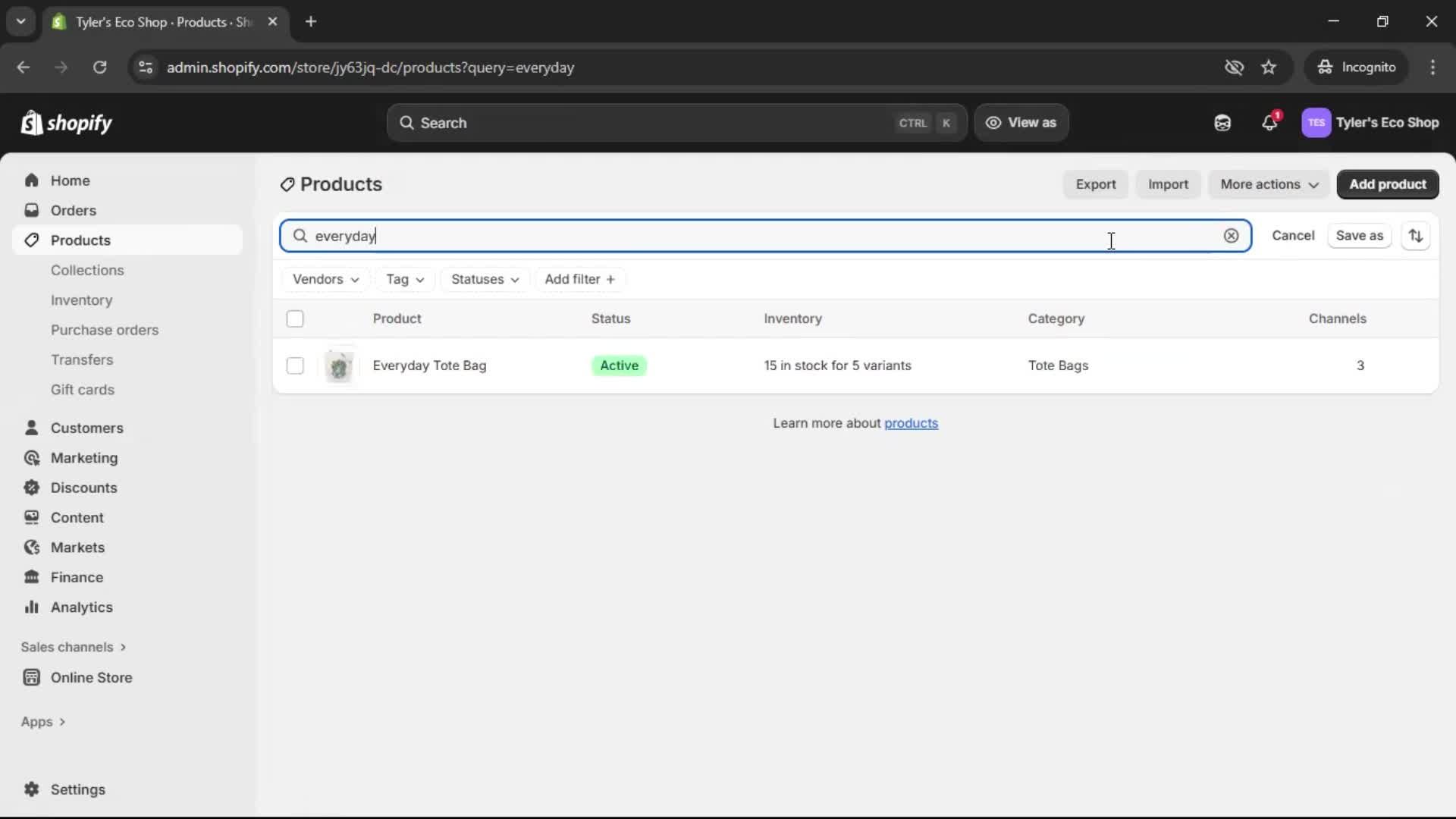 Adding a product screenshot
