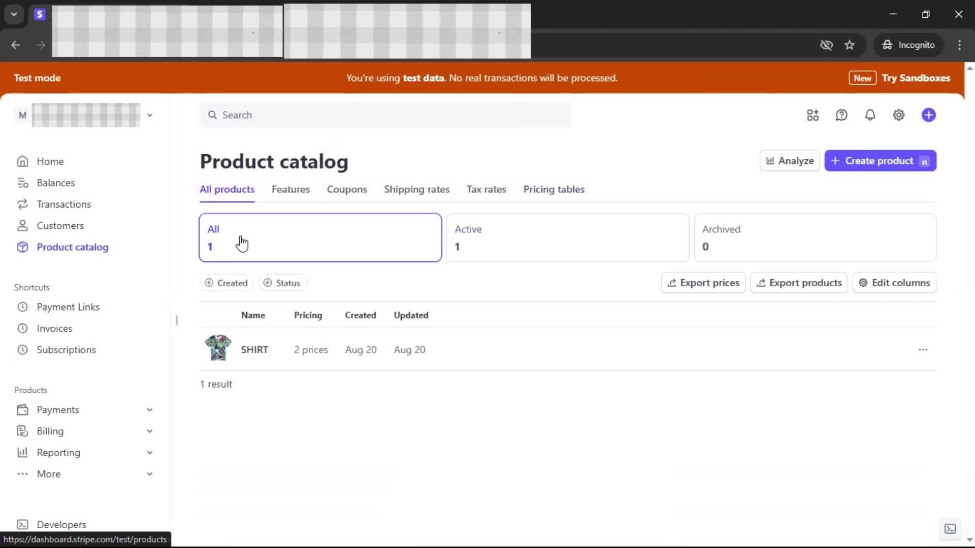 Adding a product screenshot