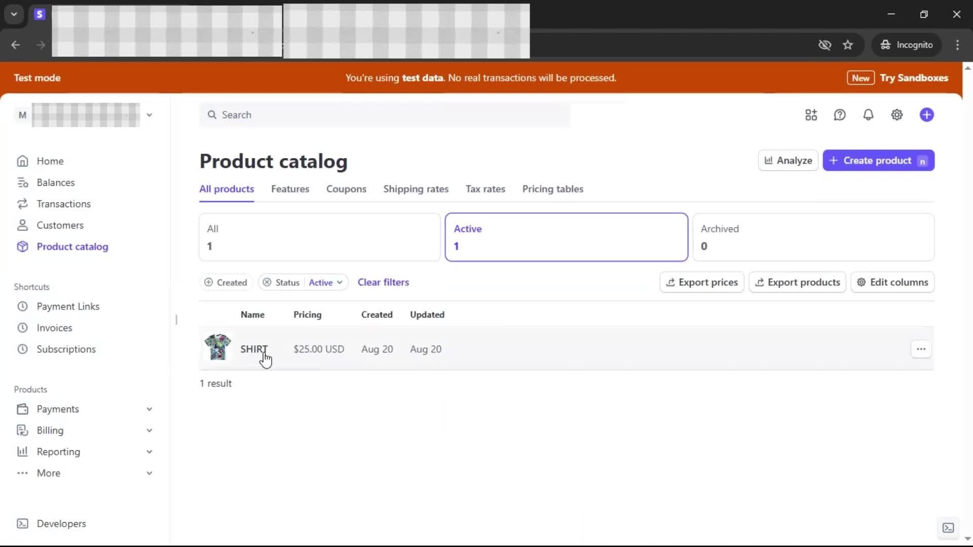 Adding a product screenshot