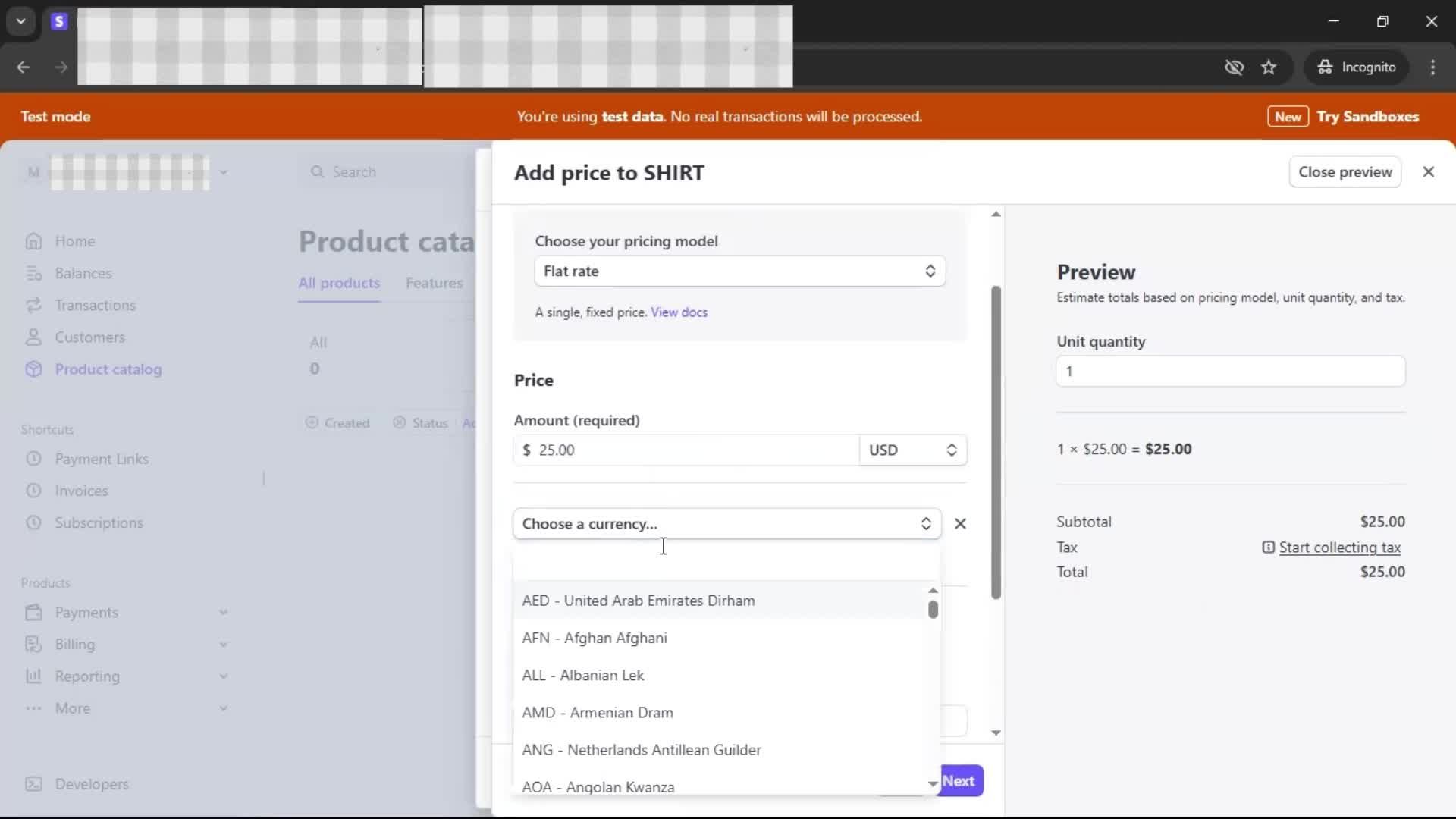 Adding a product screenshot