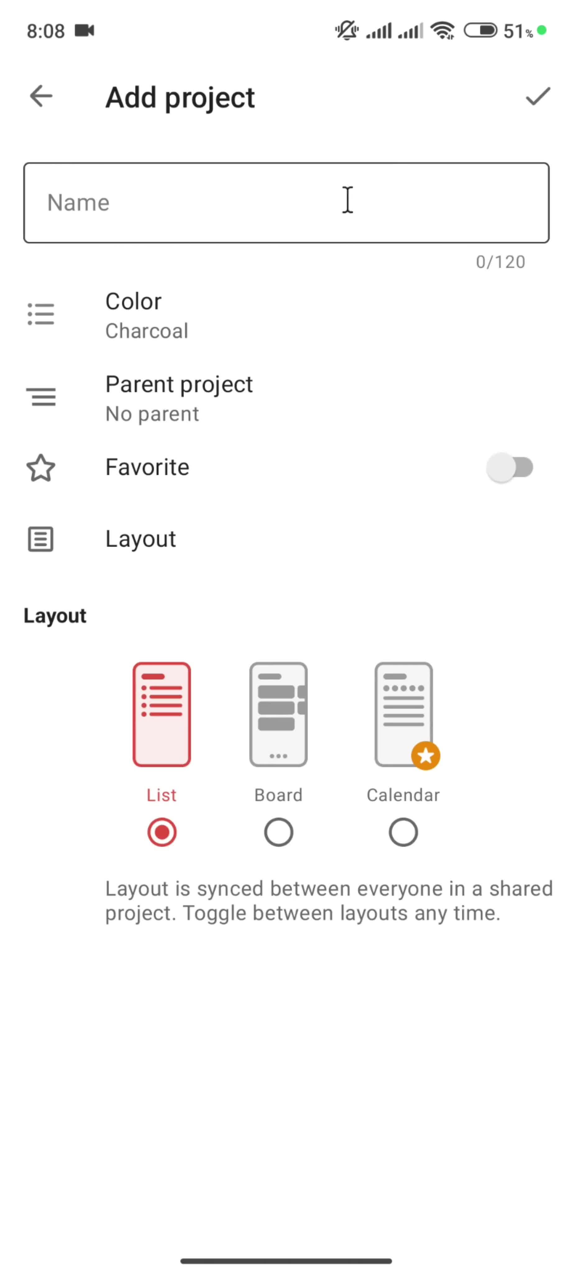 Adding a project screenshot