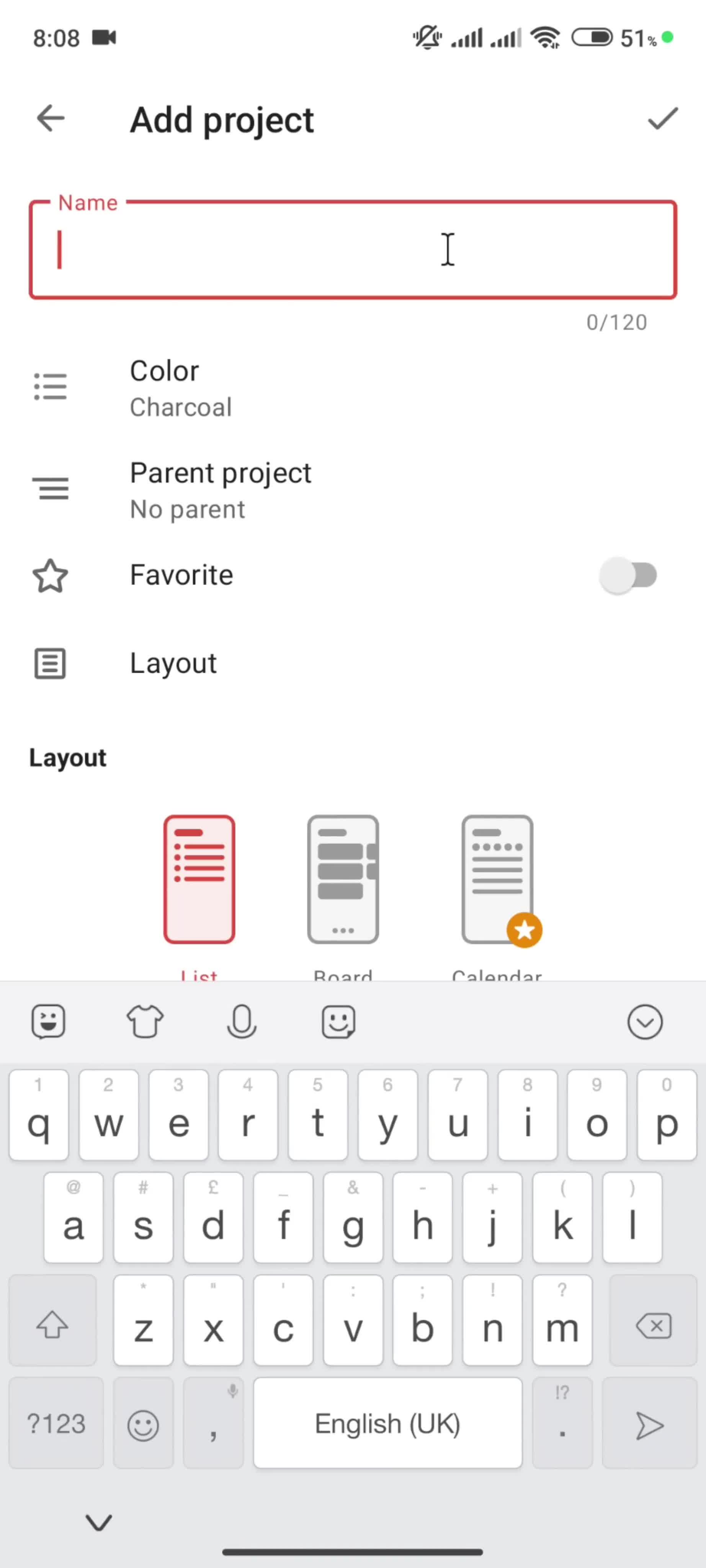 Adding a project screenshot