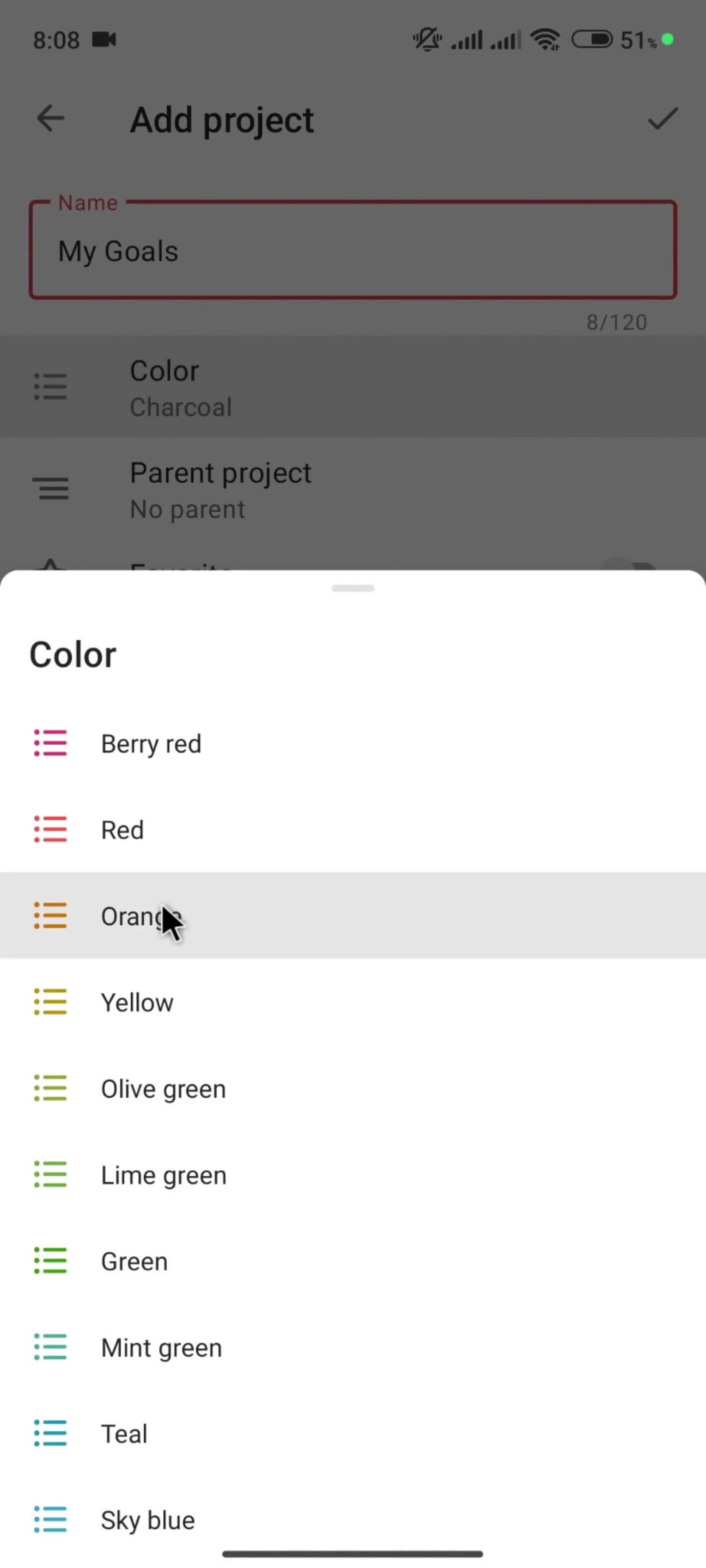 Adding a project screenshot