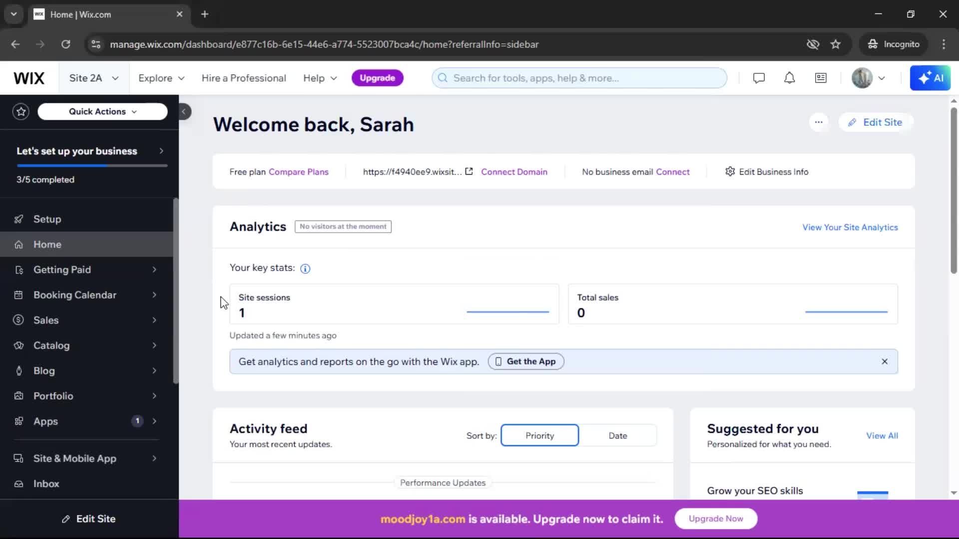 Adding services screenshot