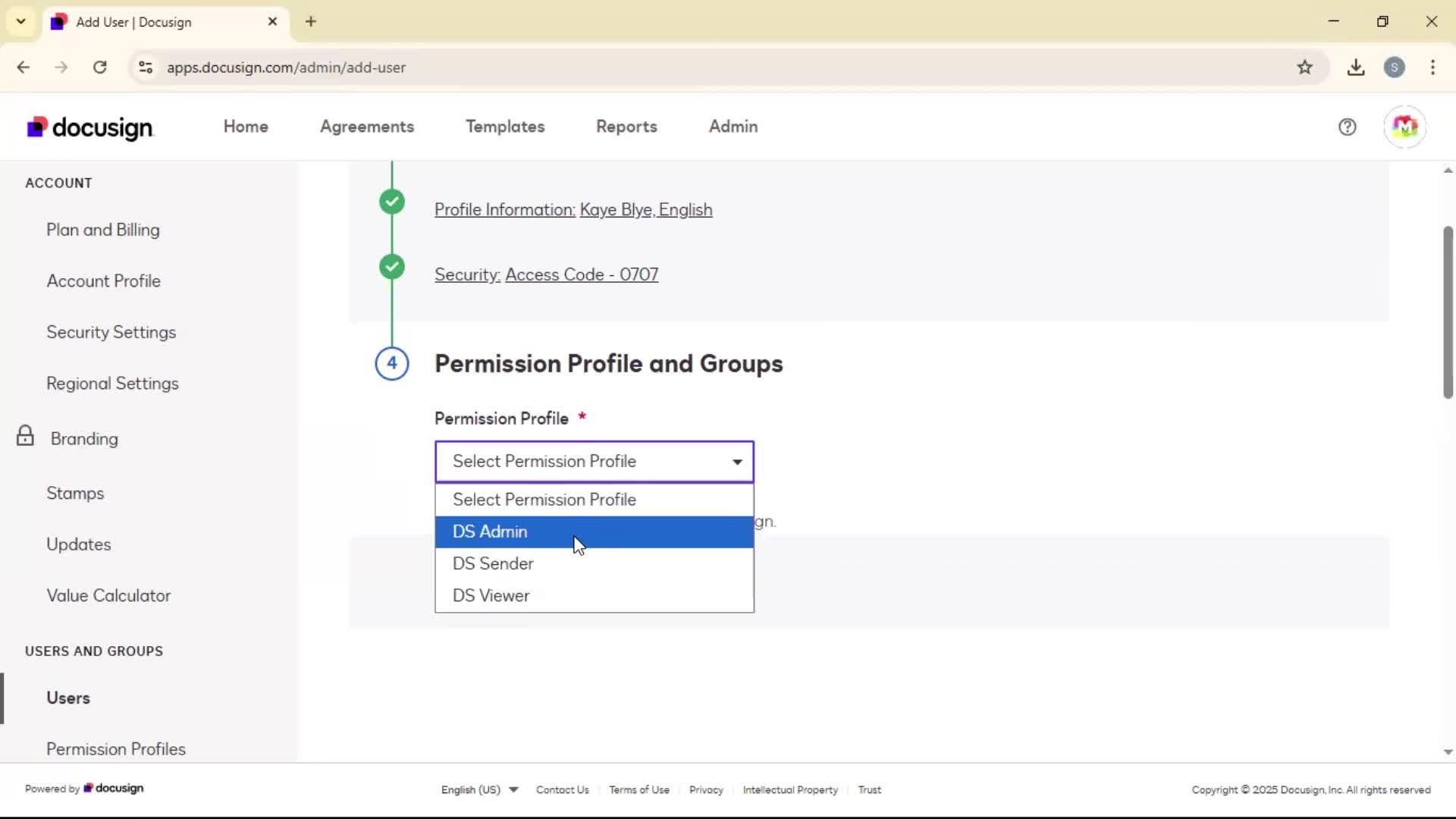 Adding a user screenshot
