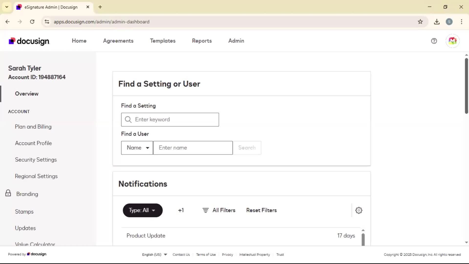 Adding a user on Docusign video thumbnail