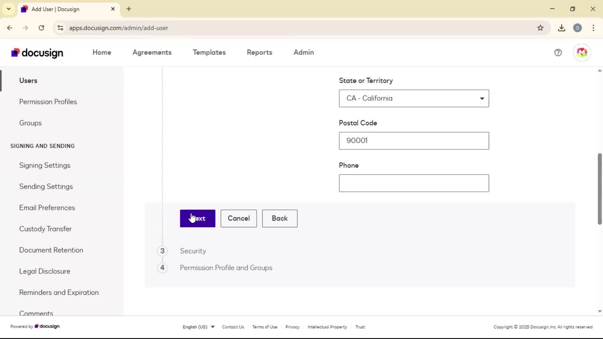 Adding a user screenshot