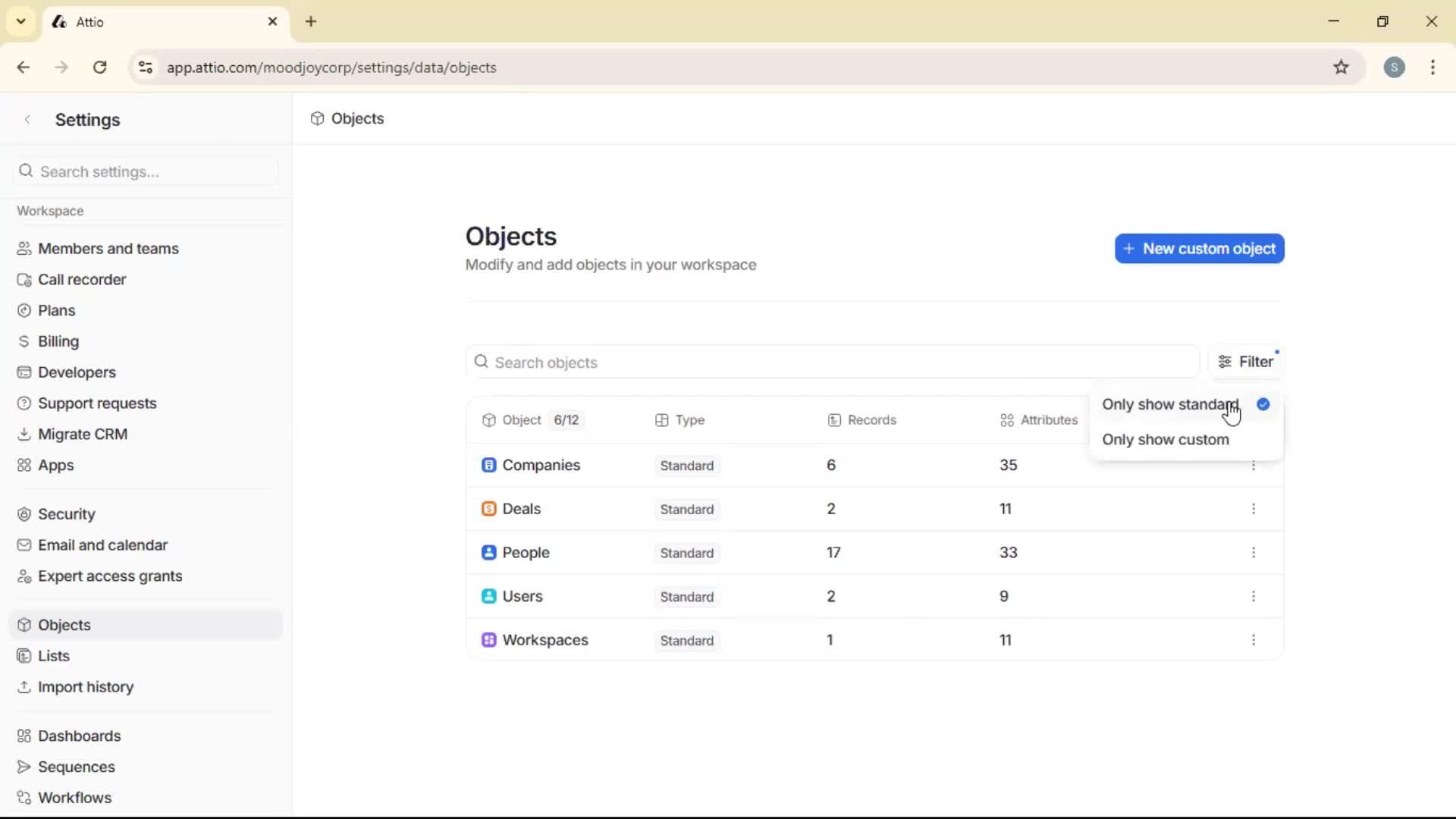 Adding objects on Attio video thumbnail
