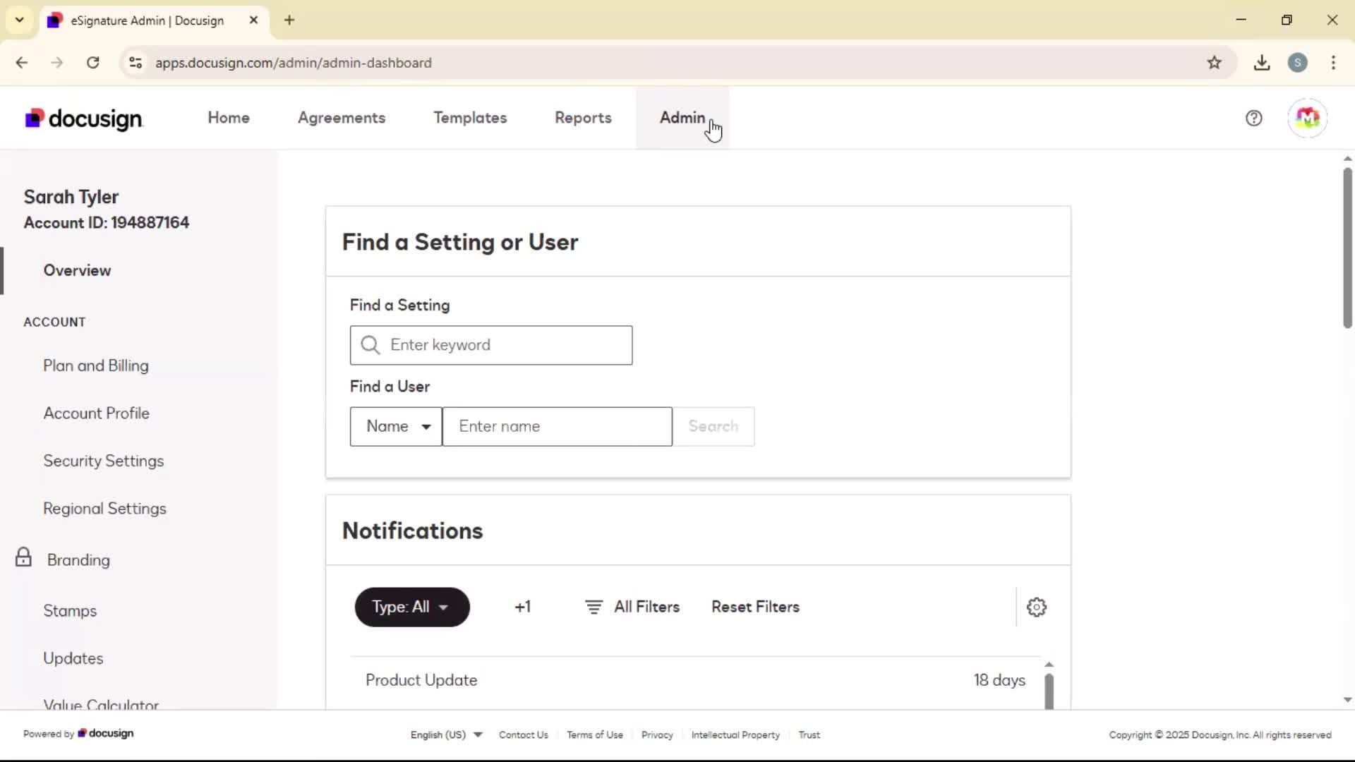 Adding document field on Docusign video thumbnail
