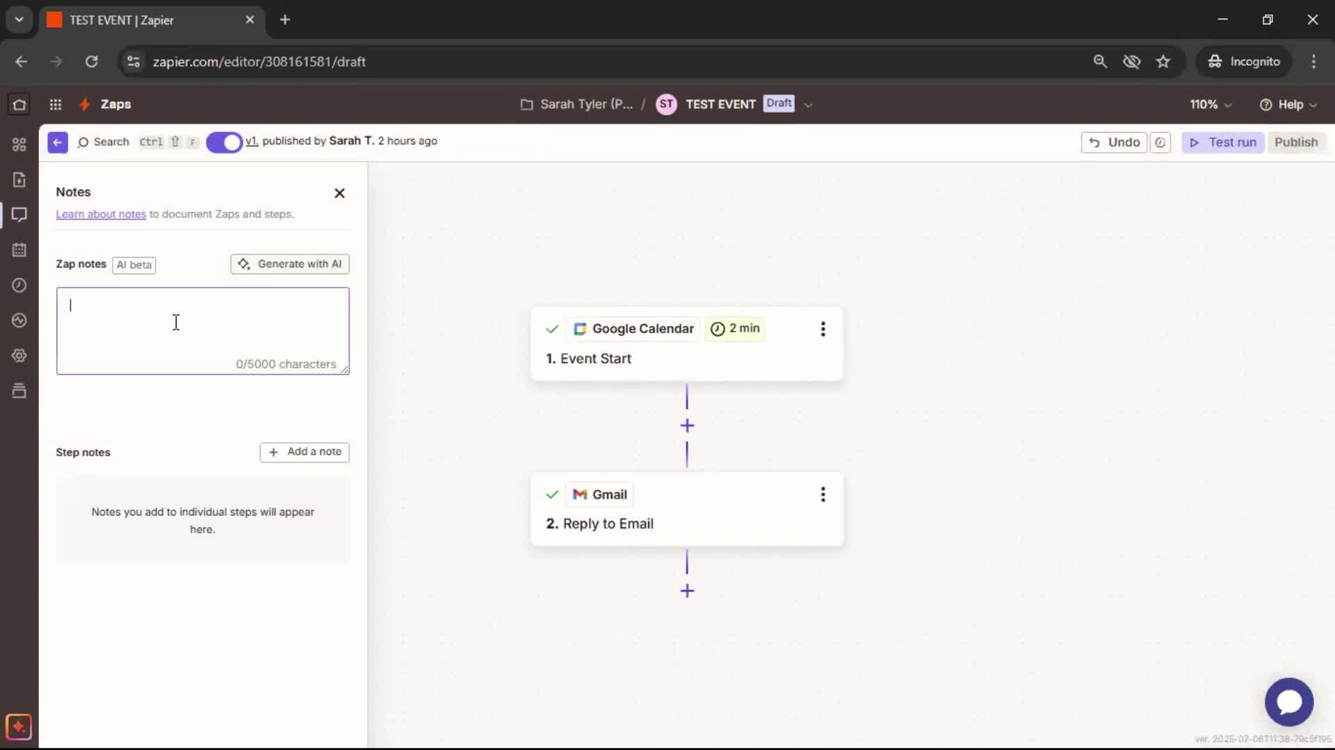 Creating a note screenshot