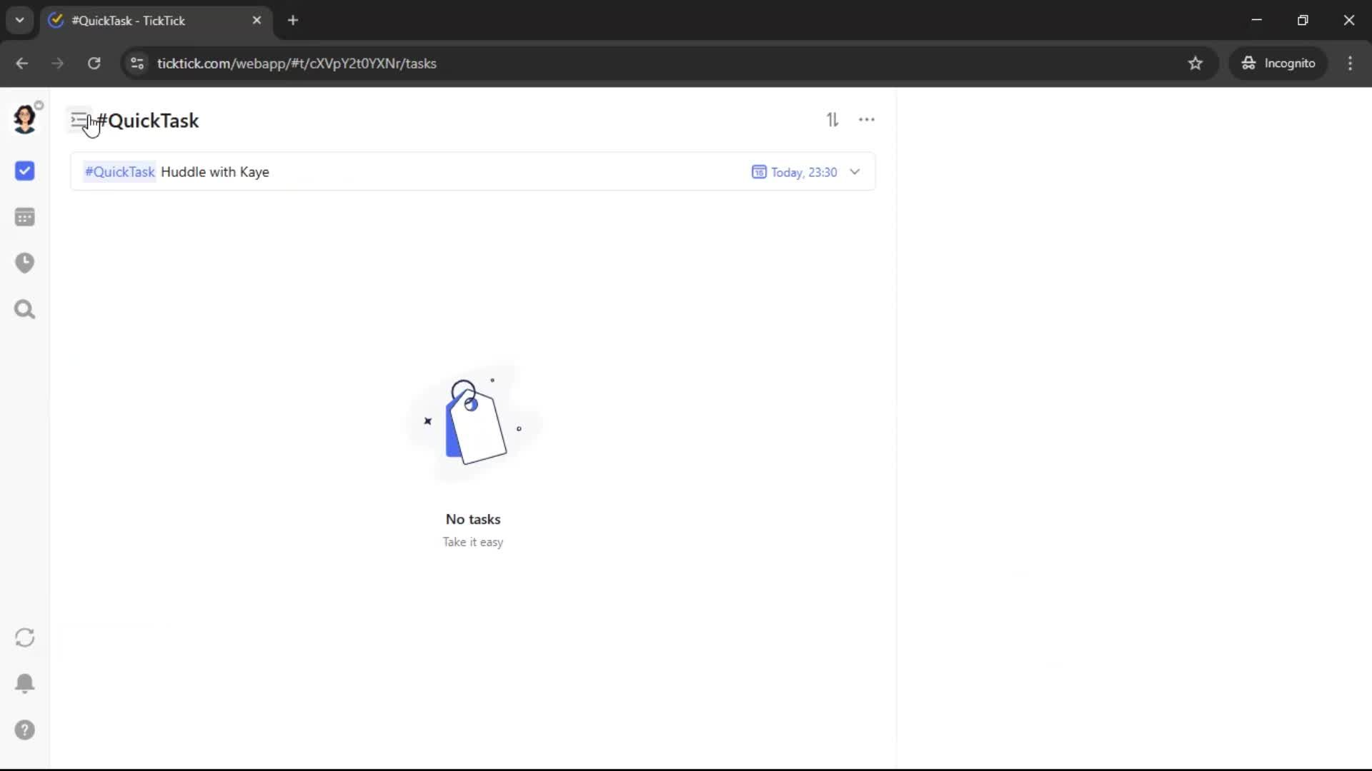 Adding tags screenshot
