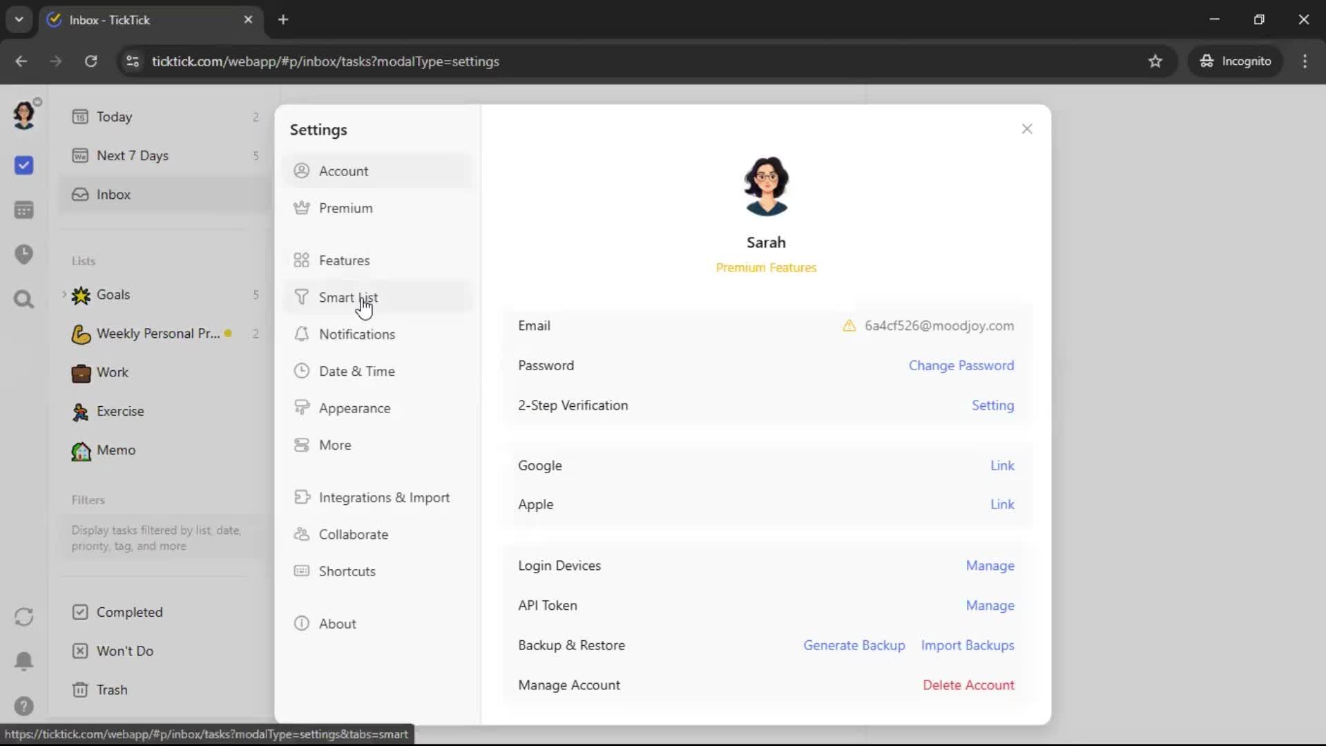 Adding tags screenshot