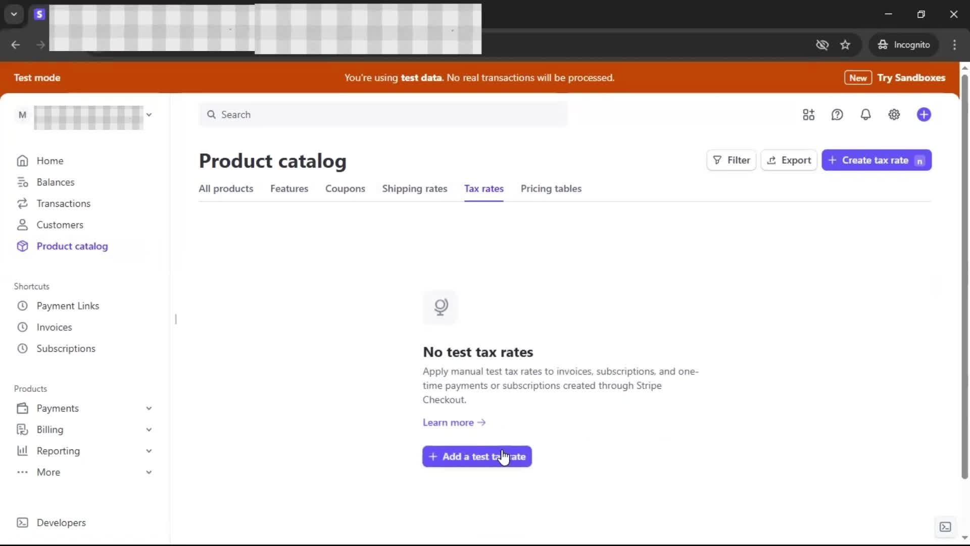 Adding tax rate on Stripe video thumbnail