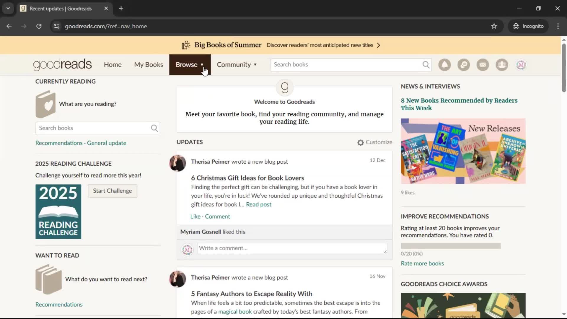 Adding to favorites screenshot