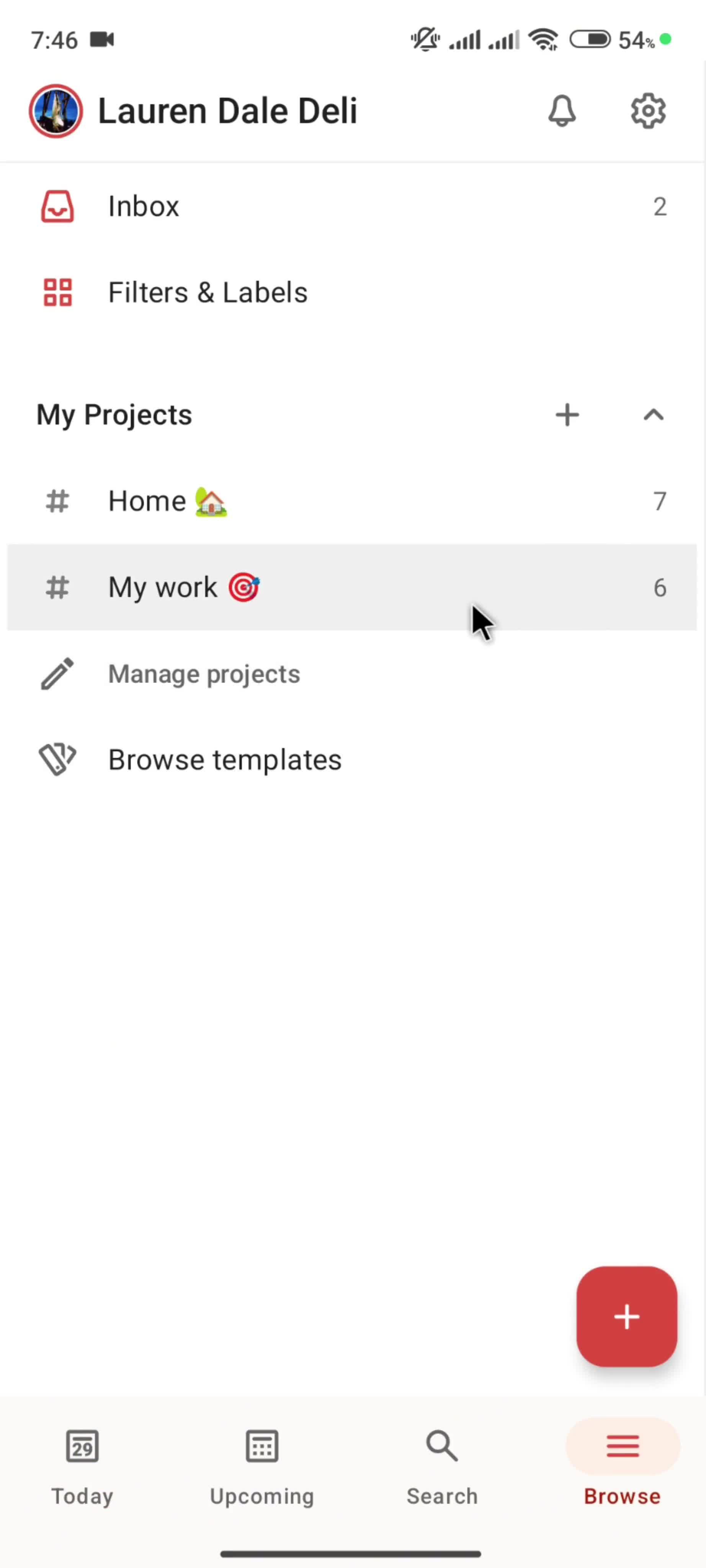 Adding to favorites screenshot