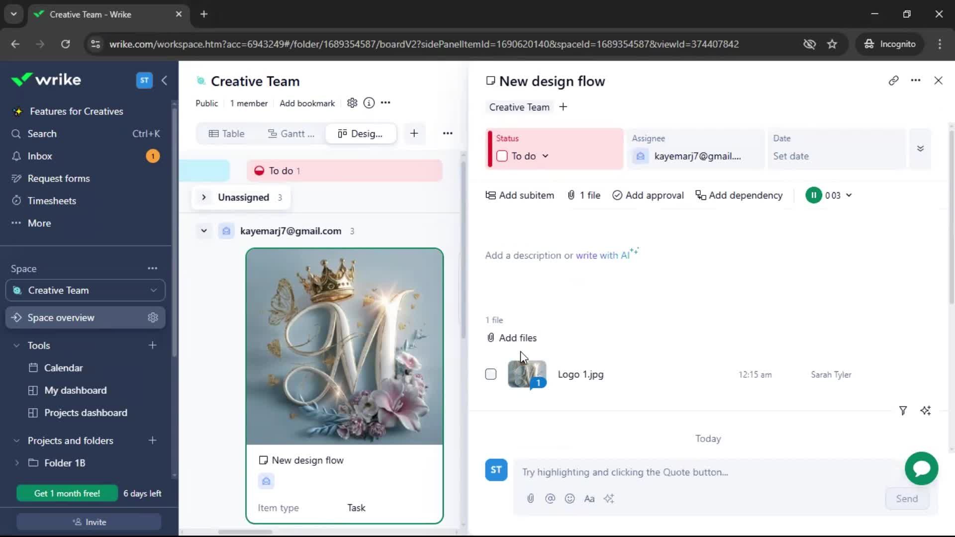 Adding to favorites screenshot