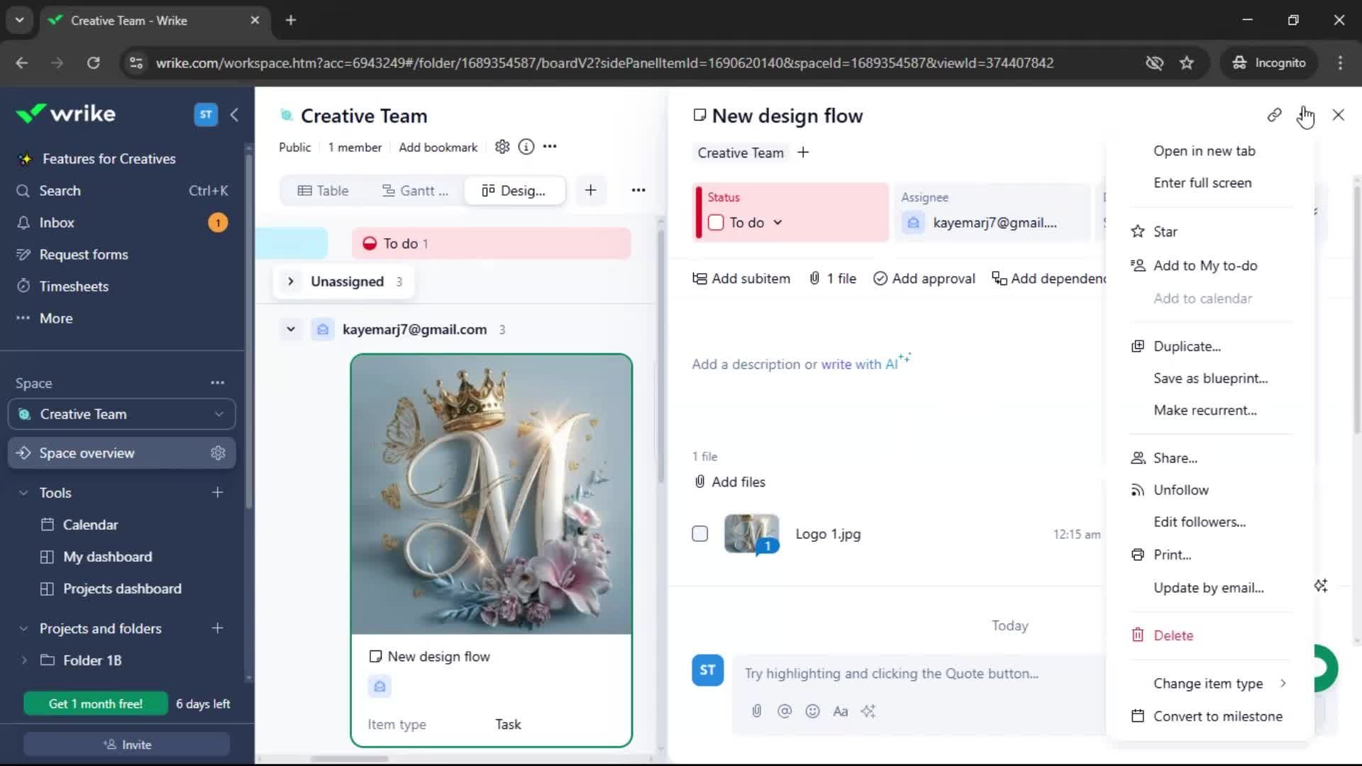 Adding to favorites screenshot