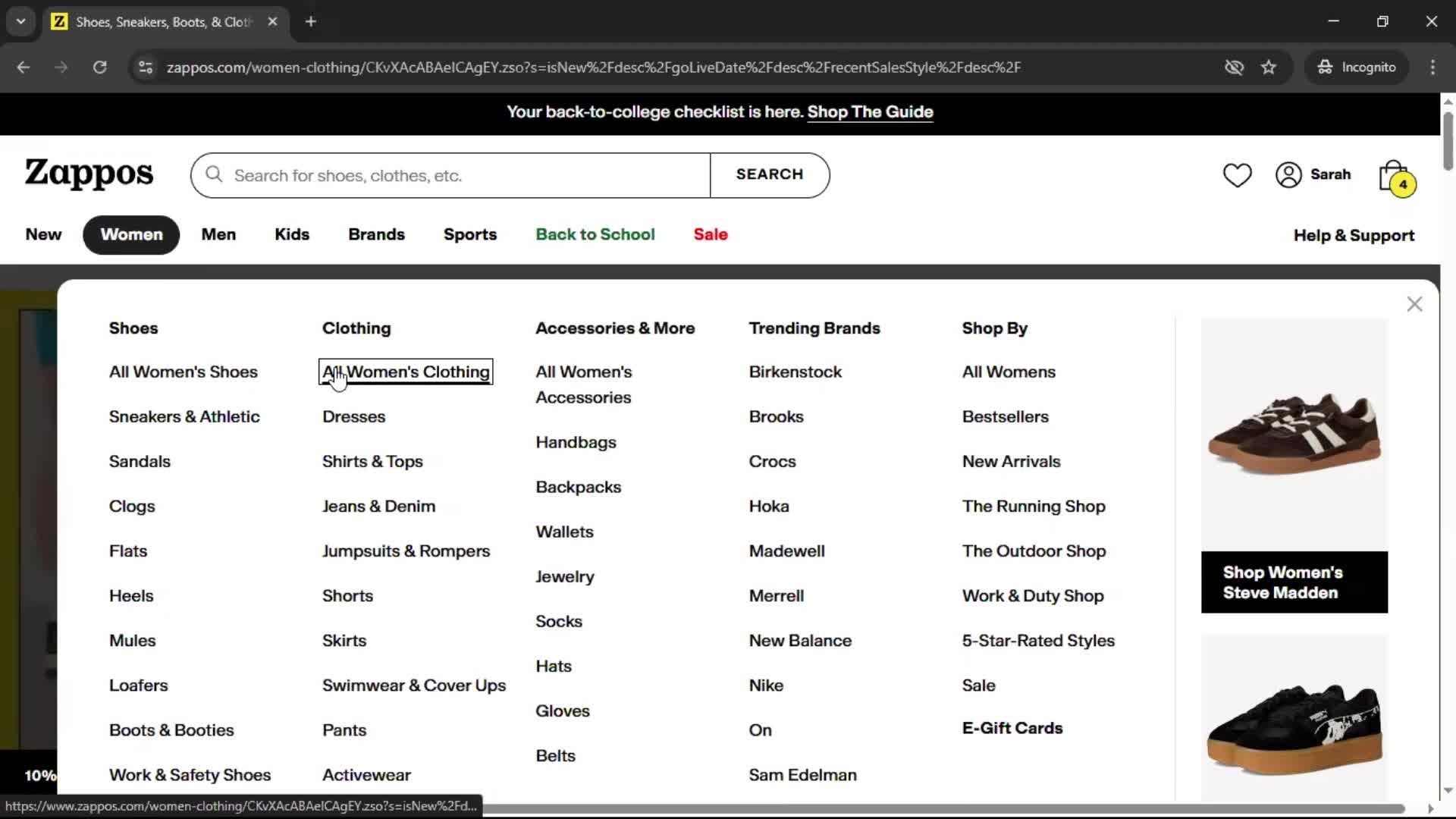Adding to favorites screenshot