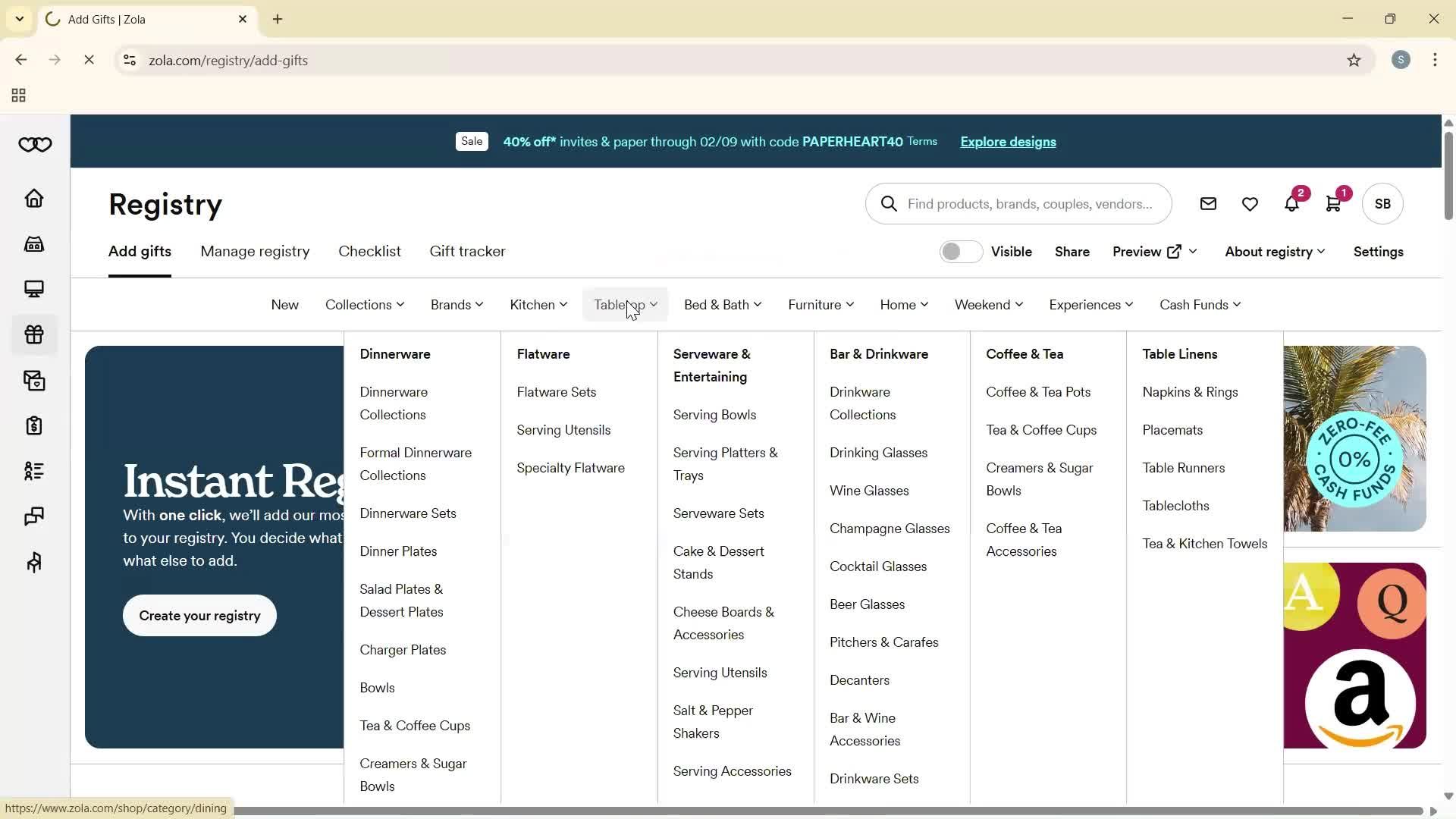 Creating a registry screenshot