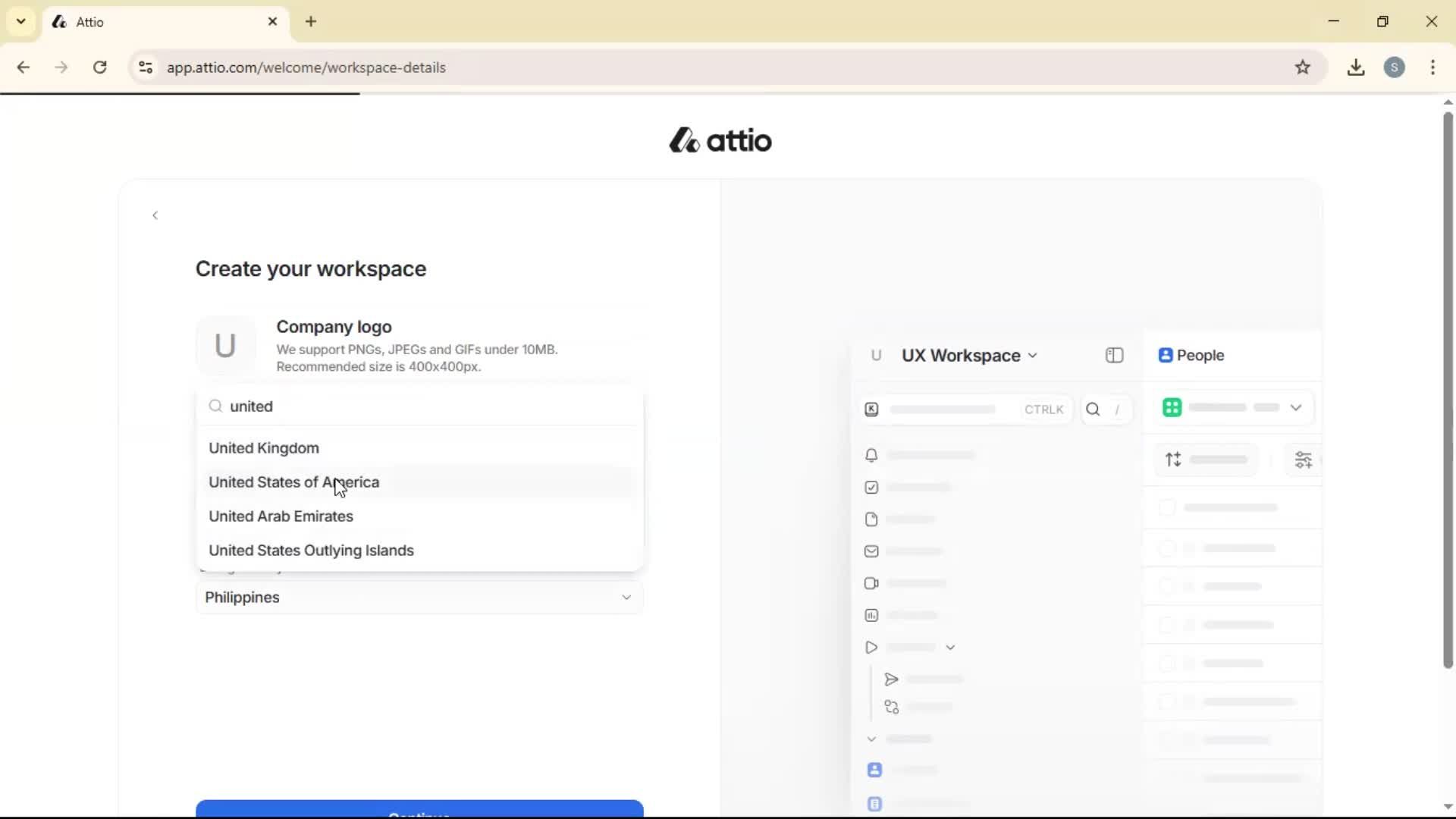 Creating a workspace on Attio video thumbnail