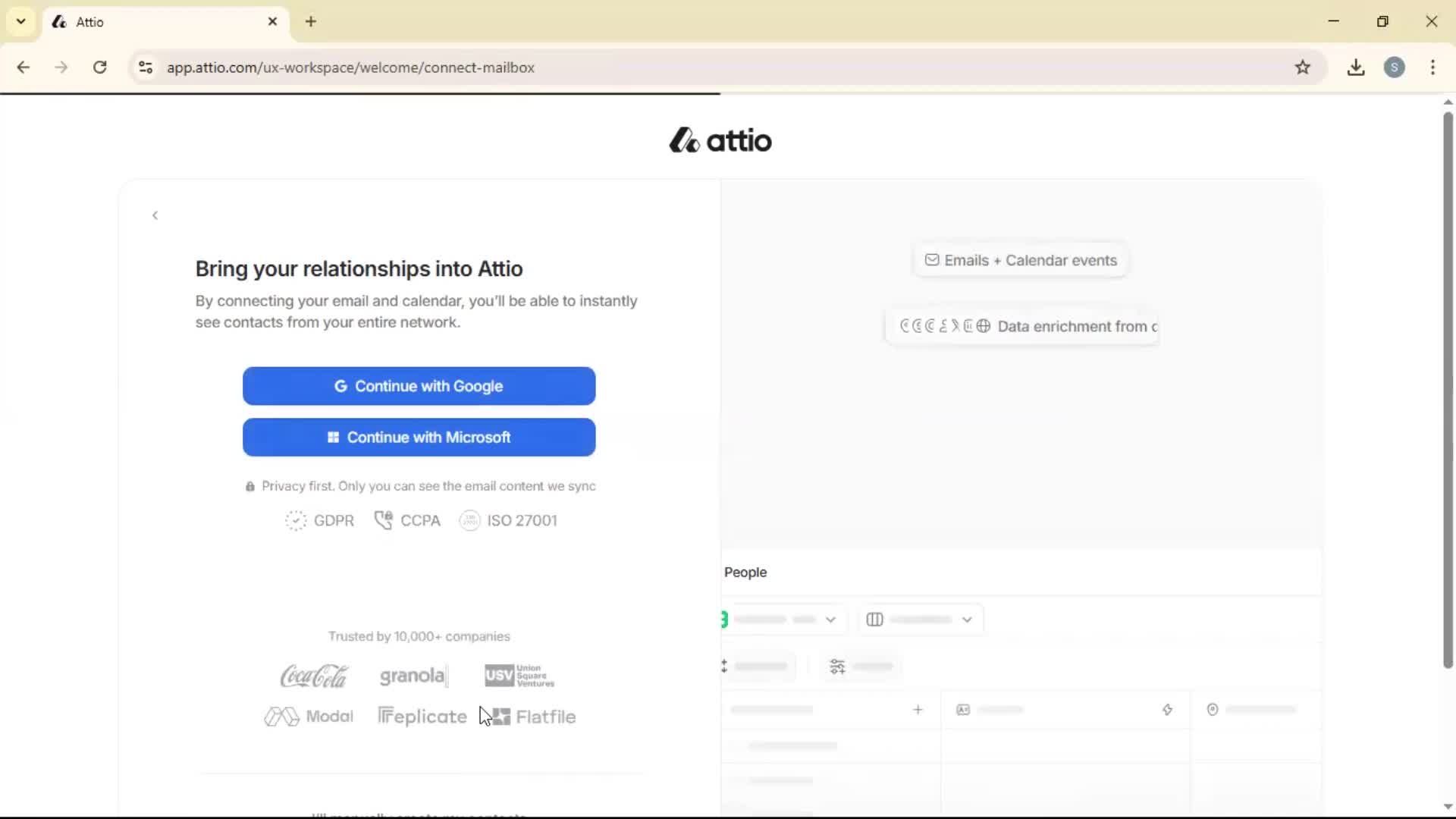 Creating a workspace screenshot