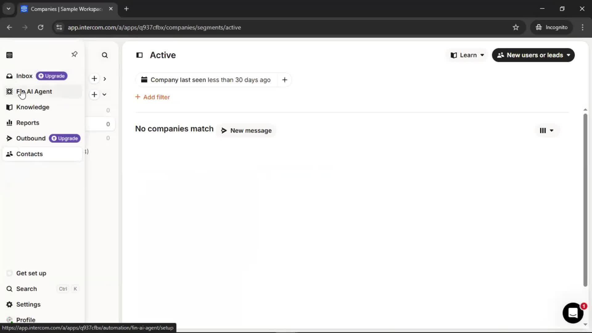 Creating a workspace screenshot
