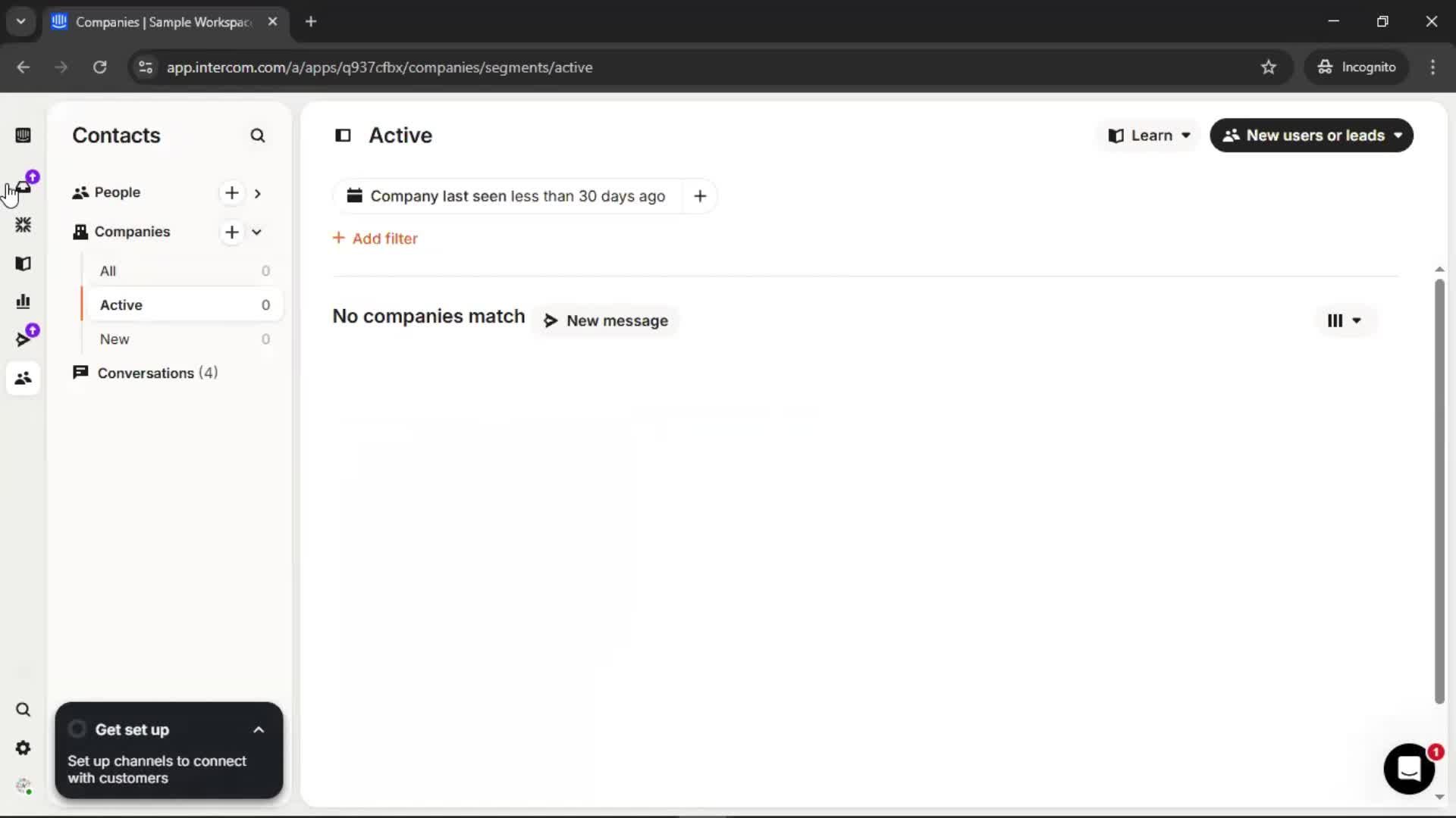 Creating a workspace screenshot