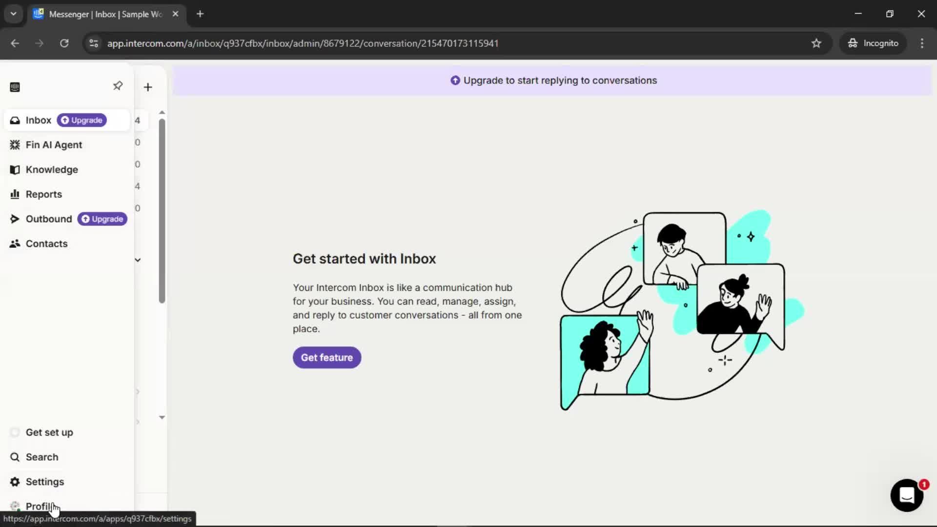 Creating a workspace screenshot