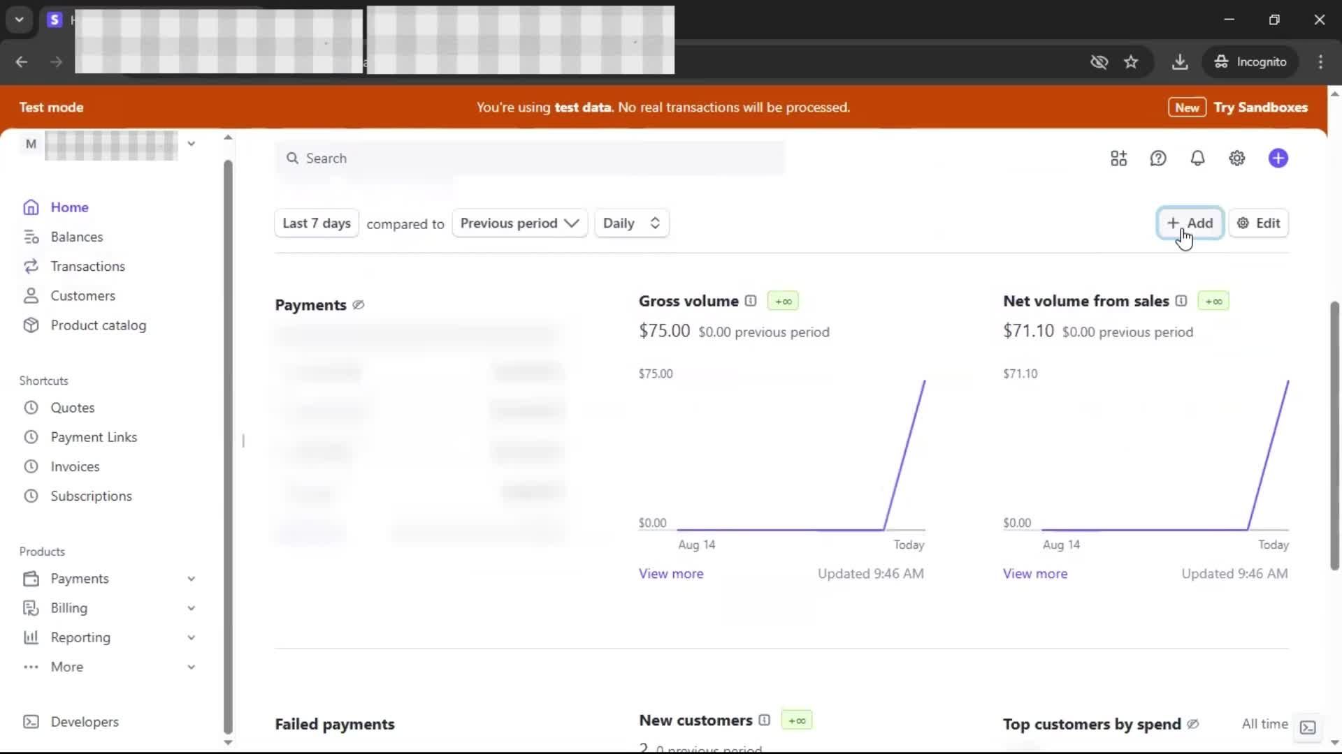Analytics/Stats screenshot