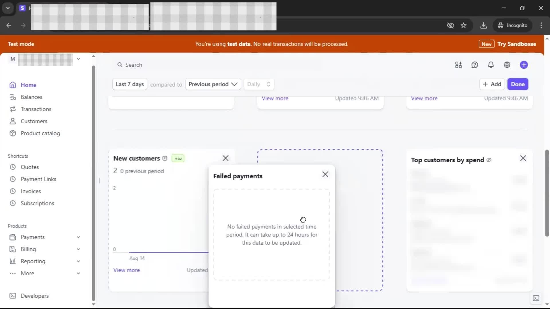 Analytics/Stats screenshot