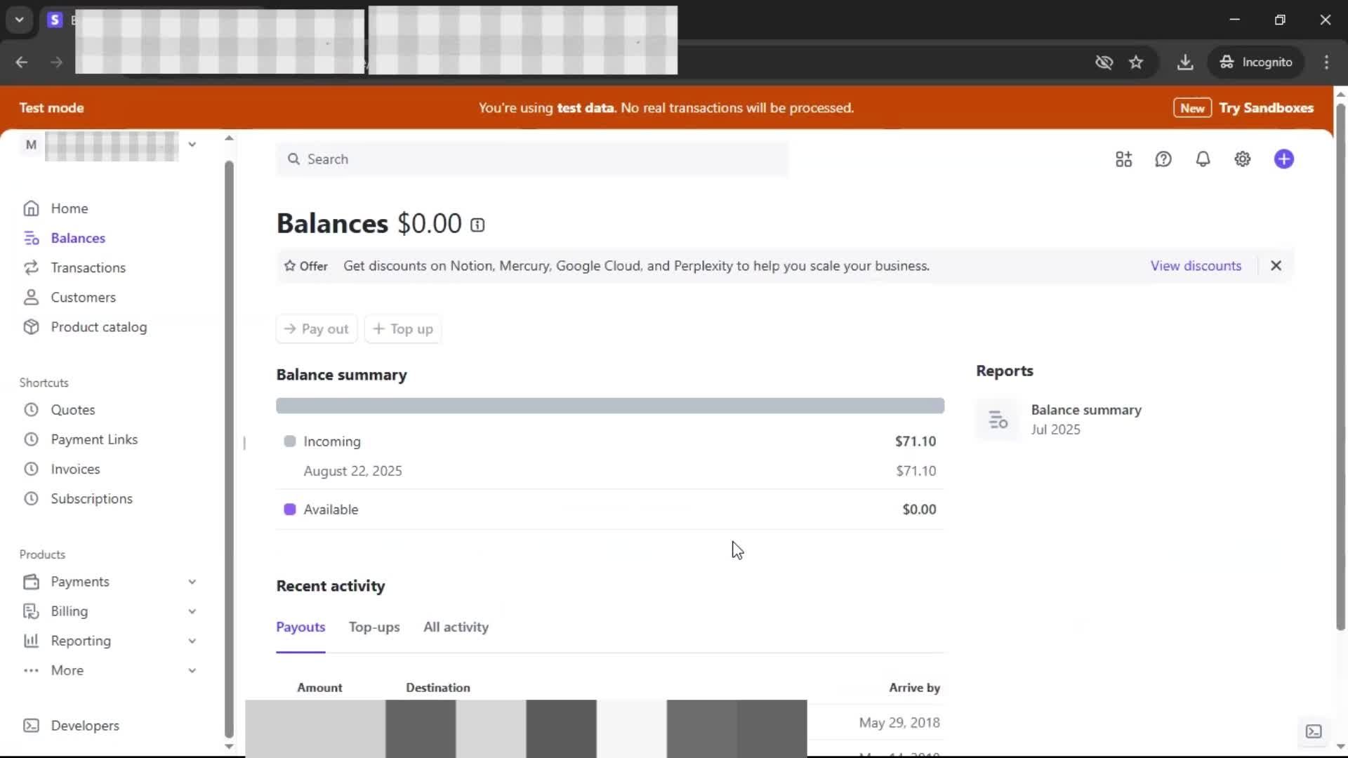 Analytics/Stats screenshot
