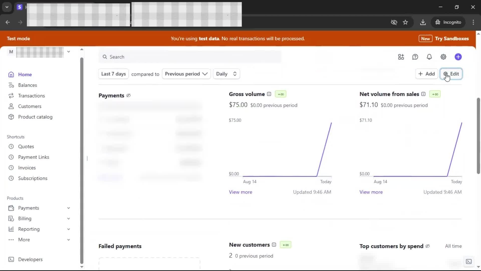 Analytics/Stats screenshot